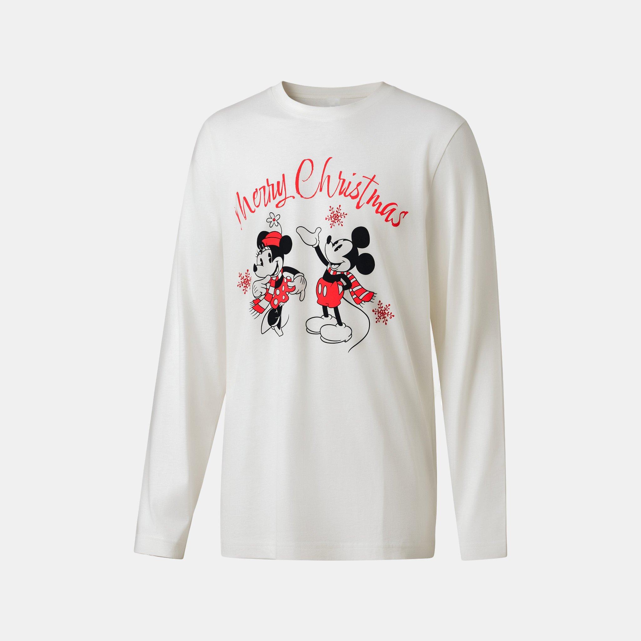 Mickey - Character - Mens Disney Xmas Family Cotton Pyjamas - 3