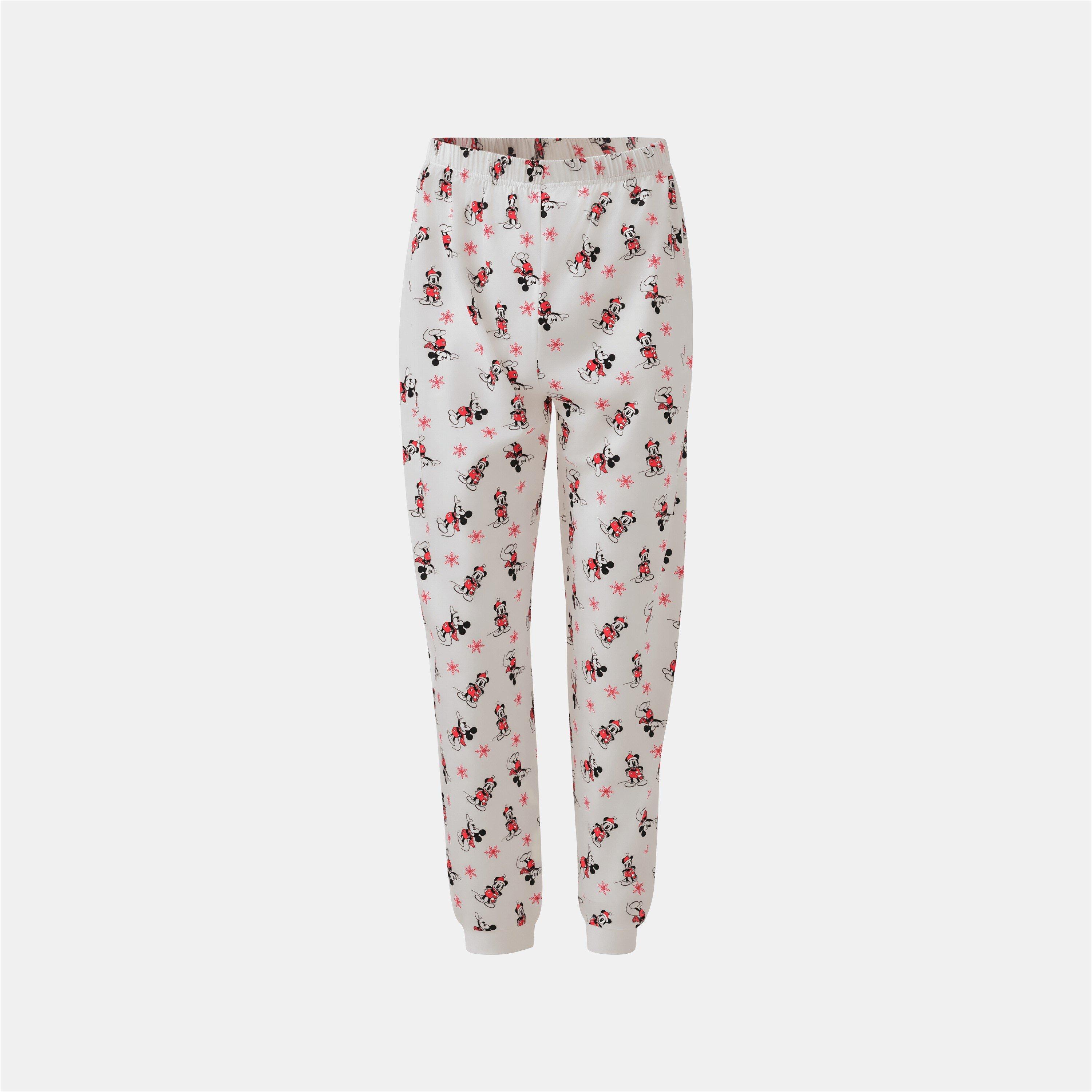Mickey - Character - Mens Disney Xmas Family Cotton Pyjamas - 5
