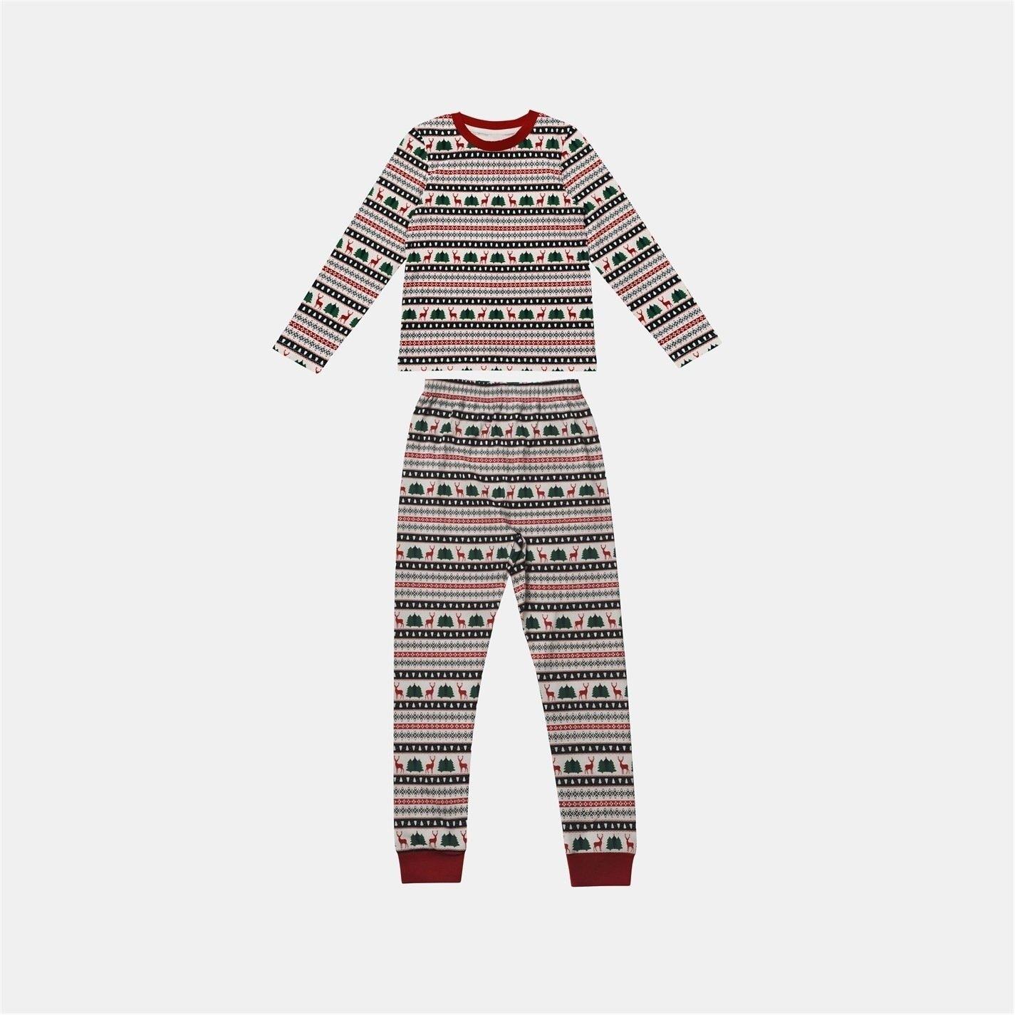 Fairisle - The Spirit Of Christmas - Kids Xmas Family Cotton Pyjamas - 3
