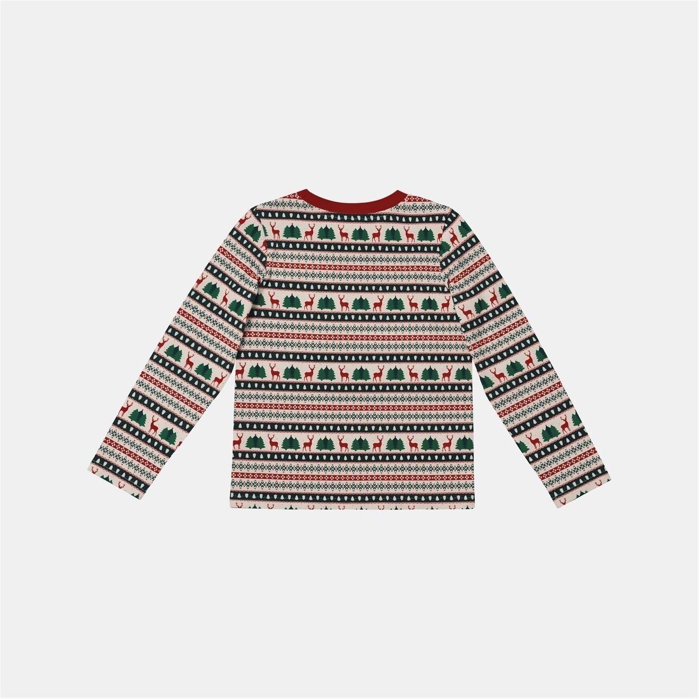 Fairisle - The Spirit Of Christmas - Kids Xmas Family Cotton Pyjamas - 5