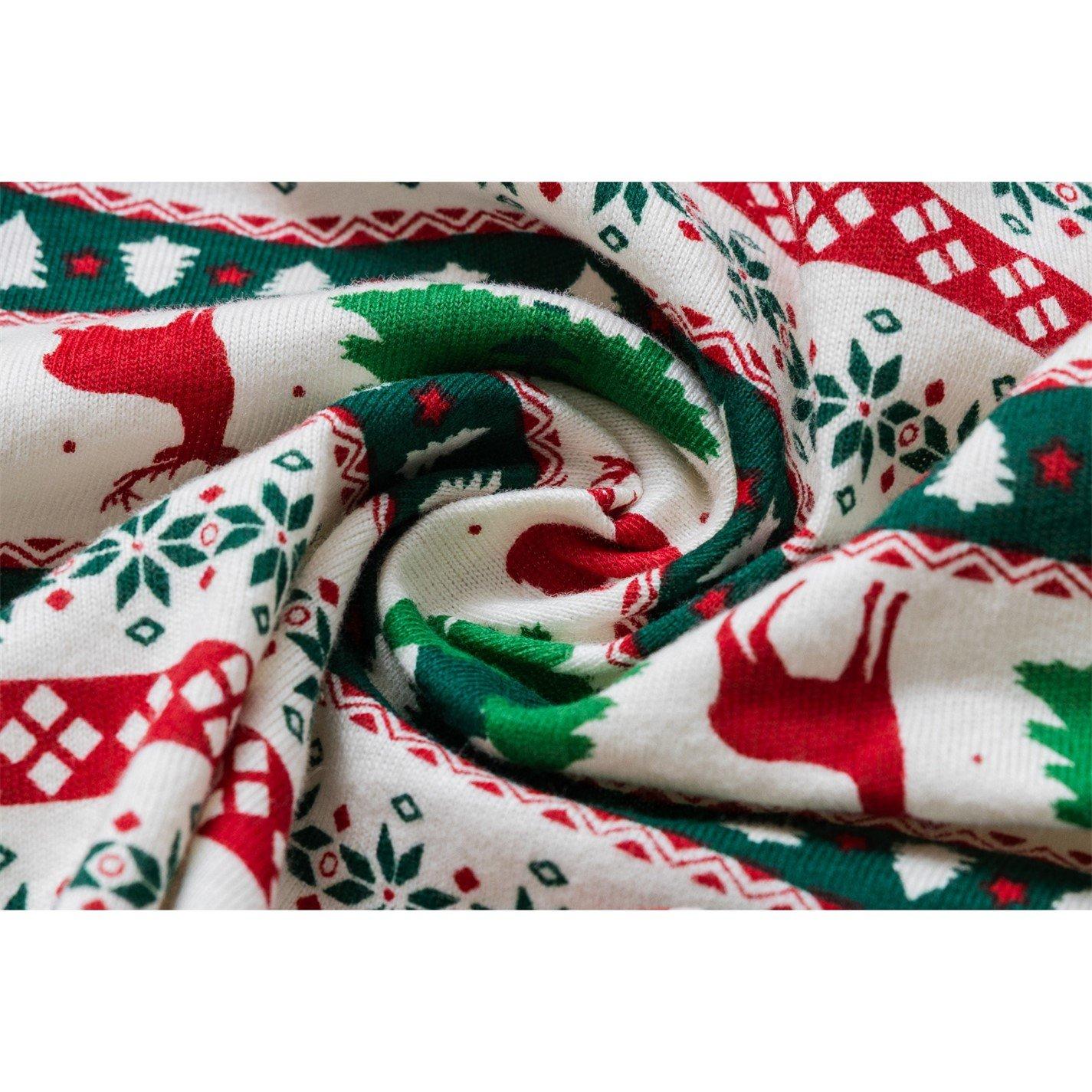 Fairisle - The Spirit Of Christmas - Mens Fairisle Xmas Family Cotton Pyjamas - 11
