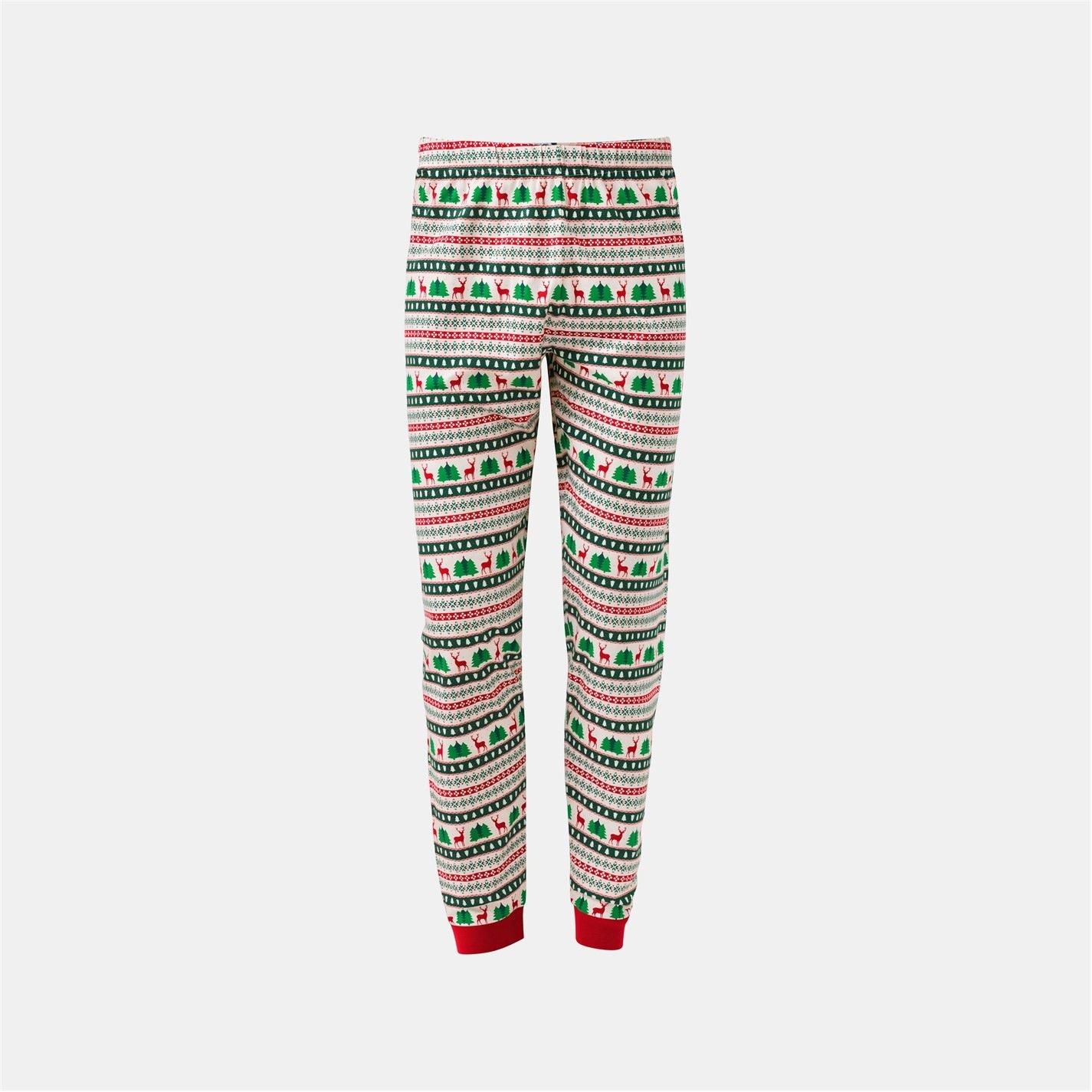 Fairisle - The Spirit Of Christmas - Mens Fairisle Xmas Family Cotton Pyjamas - 5