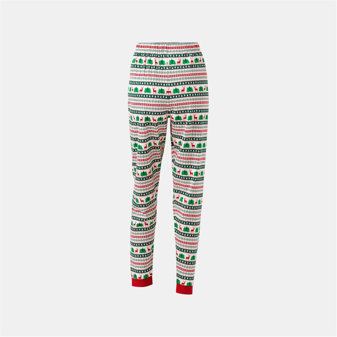 Fairisle - The Spirit Of Christmas - Mens Fairisle Xmas Family Cotton Pyjamas - 7