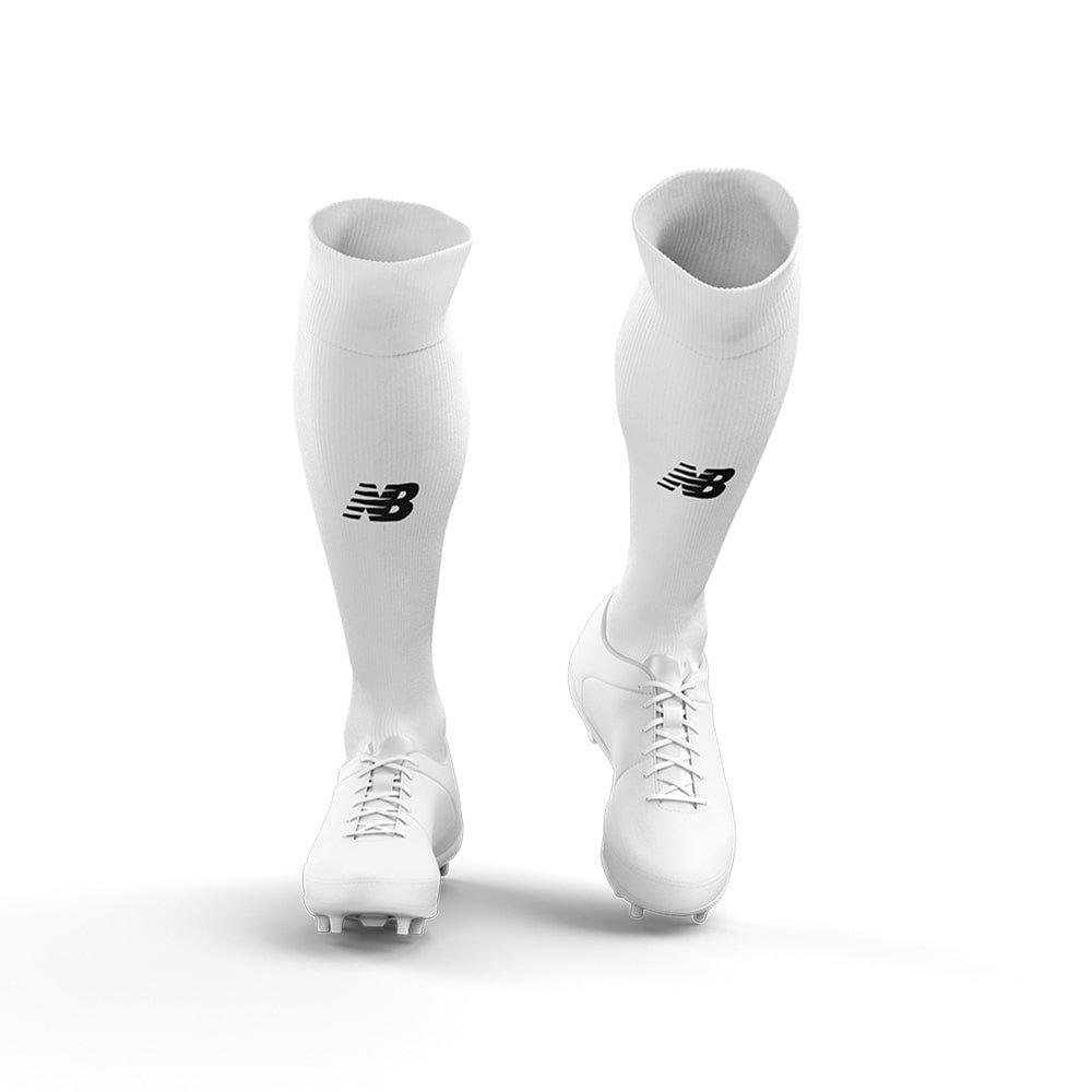 White - New Balance - Kids' NB Match Football Socks