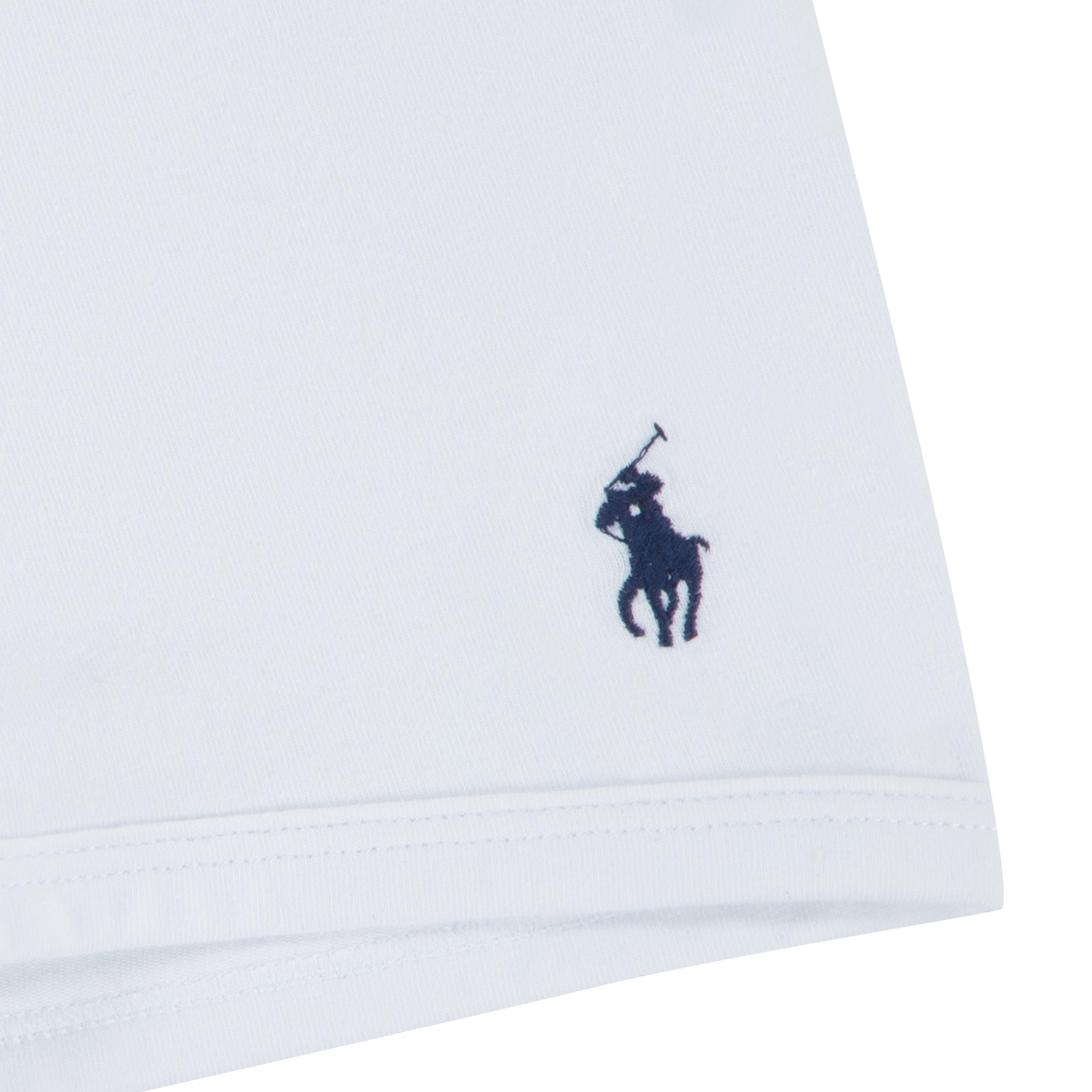 White - Polo Ralph Lauren - Boys' 3 Pack Cotton Stretch Trunks - 4