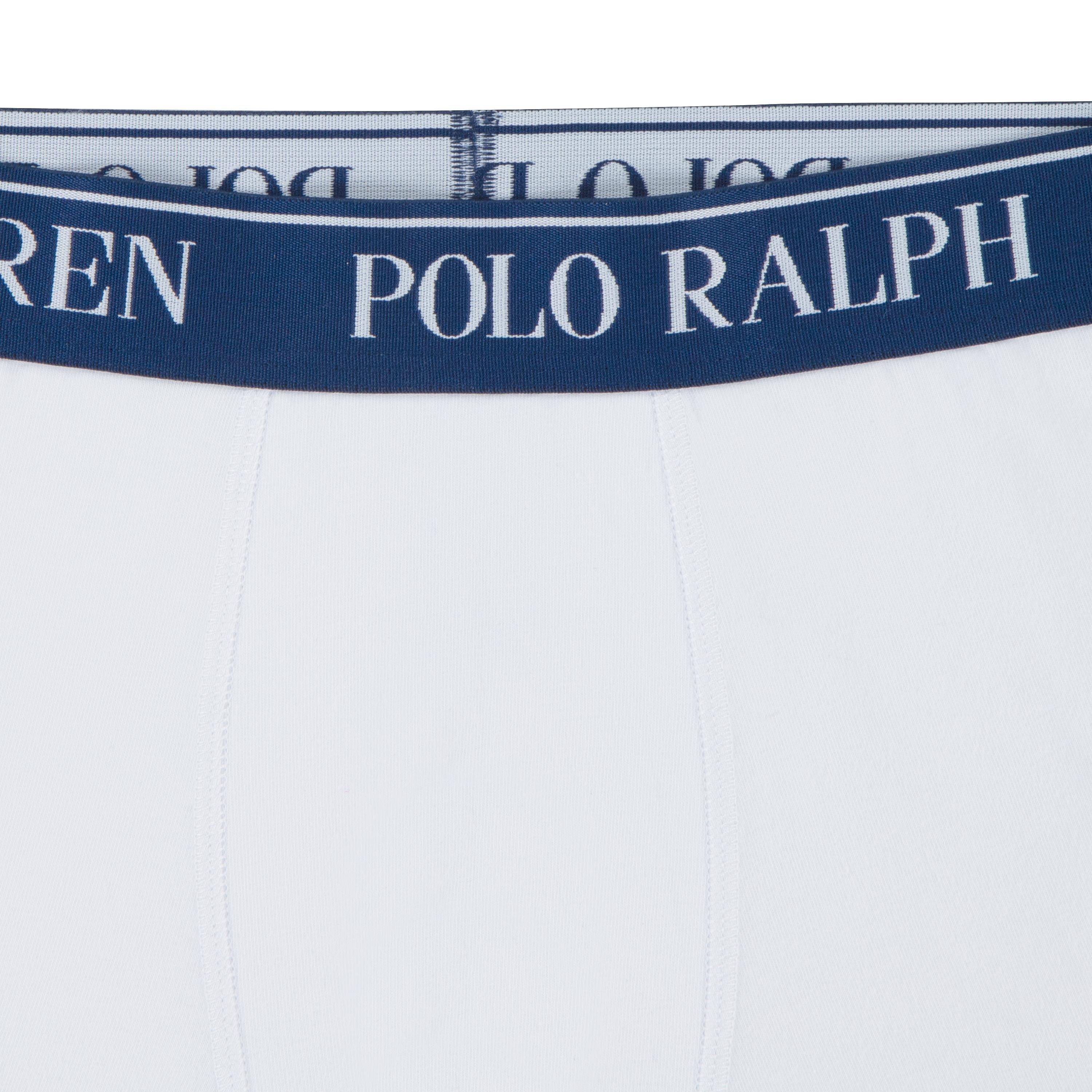 White - Polo Ralph Lauren - Boys' 3 Pack Cotton Stretch Trunks - 6