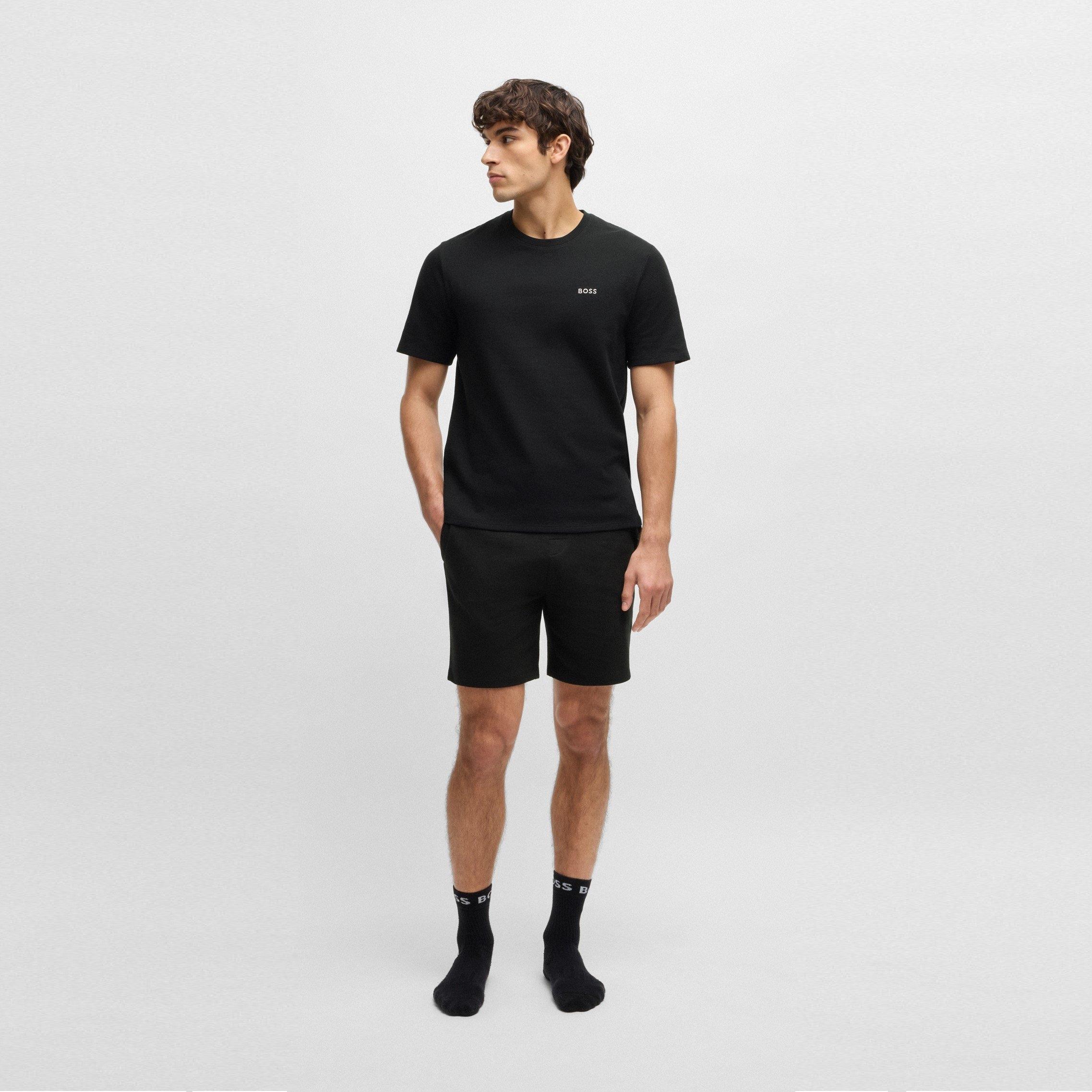 BOSS☆Cotton Waffle T-Shirt & Shorts セットアップ【UK発】 009575566?fmt=auto&$background