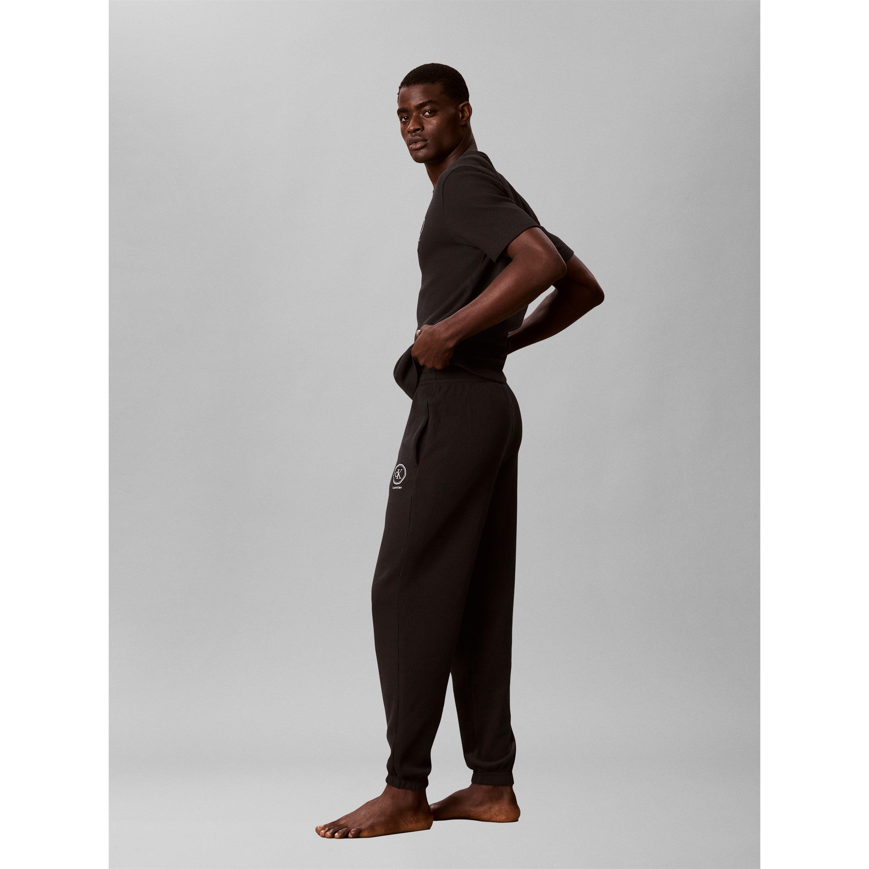 Noir - Calvin Klein - Calvin Waff S/S Crw Sn64 - 2