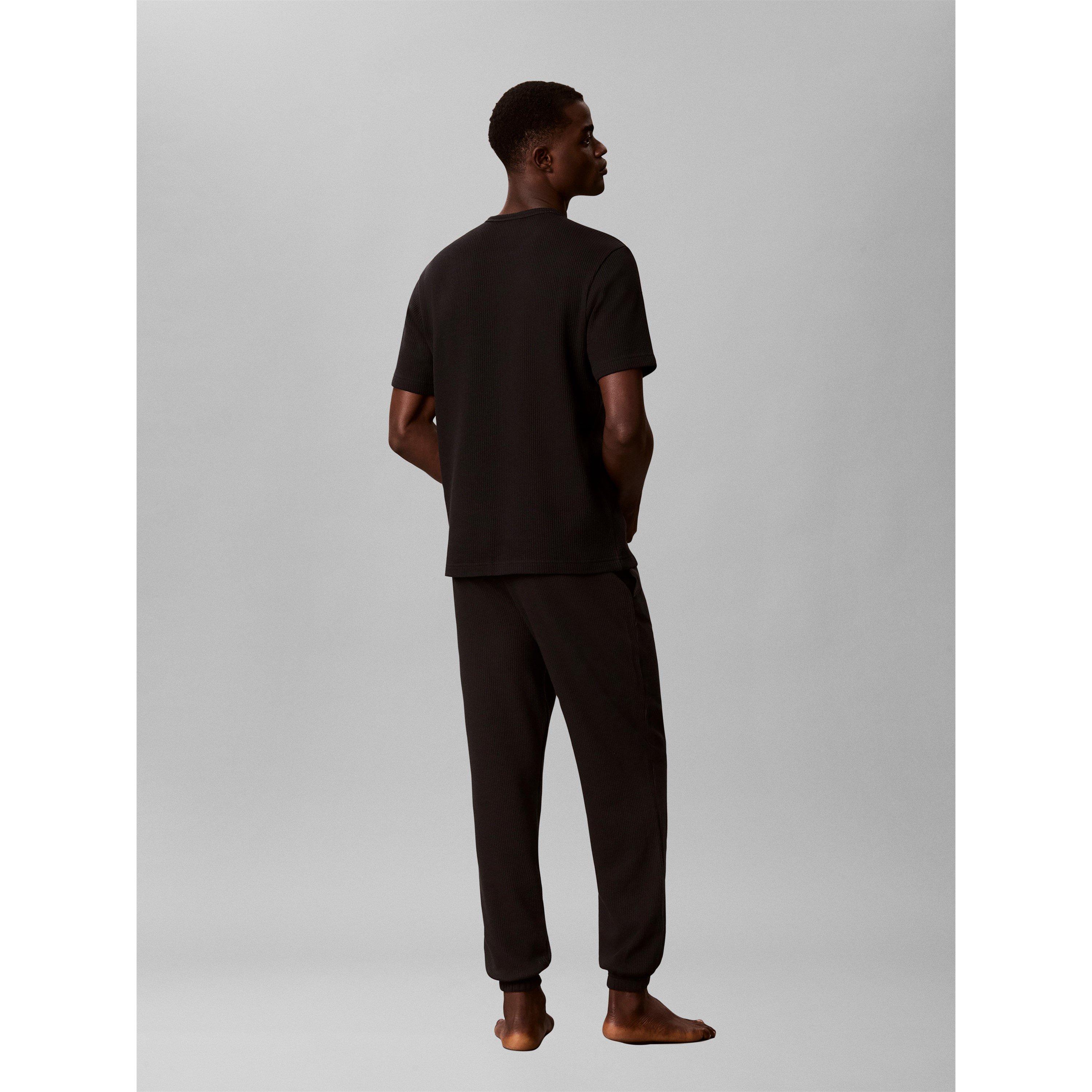 Noir - Calvin Klein - Calvin Waff S/S Crw Sn64 - 6
