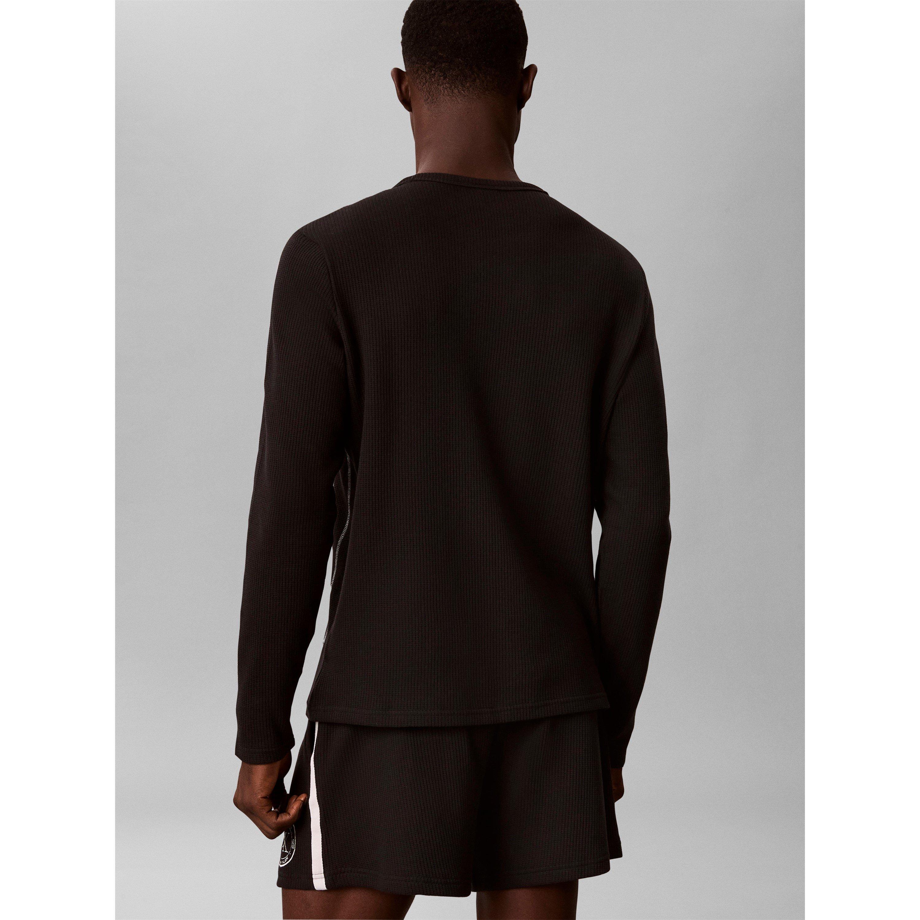 Crna - Calvin Klein - Calvin Waff L/S Crw Sn64 - 7