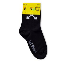 Off White Logo Socks Juniors