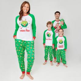 Linea Ladies Family Christmas Sprout Pyjama Set