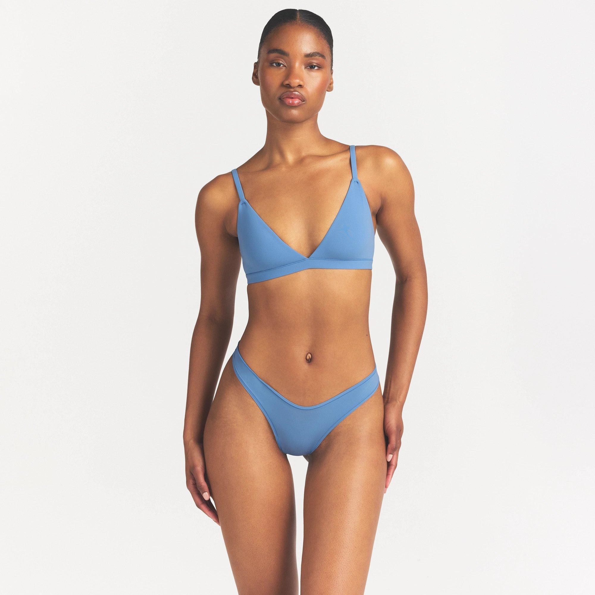 ARCTIC - SKIMS - Women's Triangle Blt Non Wired Bralette - 2