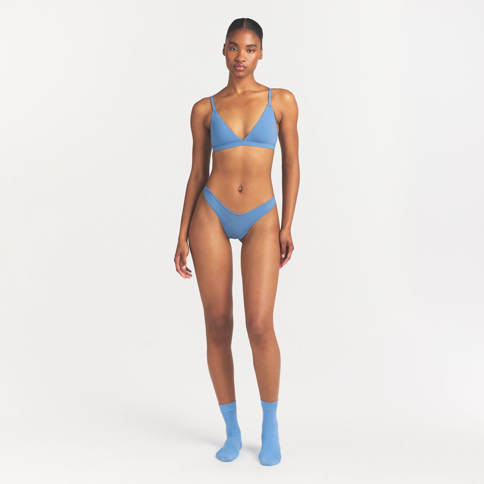 ARCTIC - SKIMS - Women's Triangle Blt Non Wired Bralette - 5