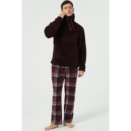 Howick Cowl Neck Fleece Pyjama Set