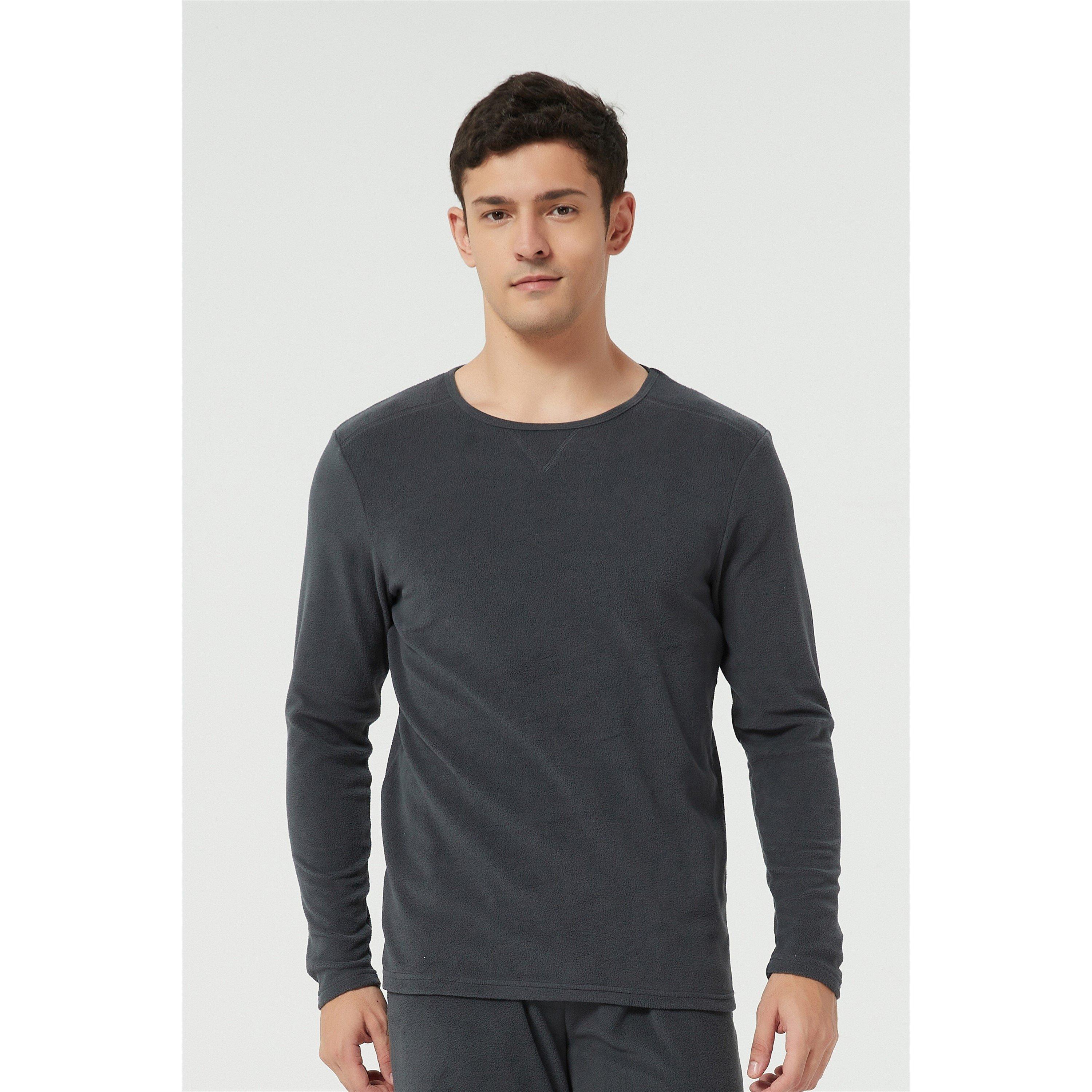 Marineblå/Kulsort - Howick - Thermal Pyjama Long-Sleeve Top - 4