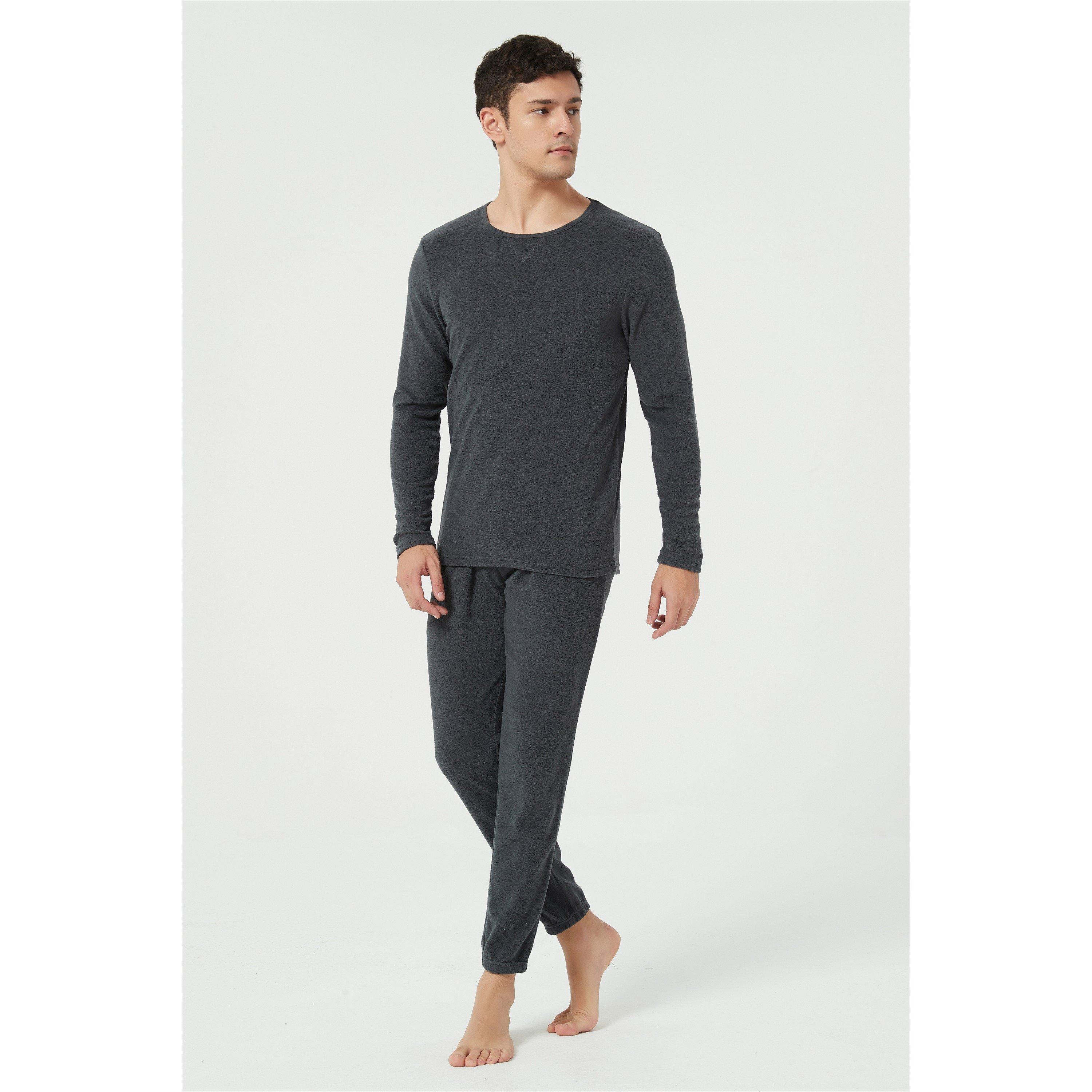 Marineblå/Kulsort - Howick - Thermal Pyjama Long-Sleeve Top - 7