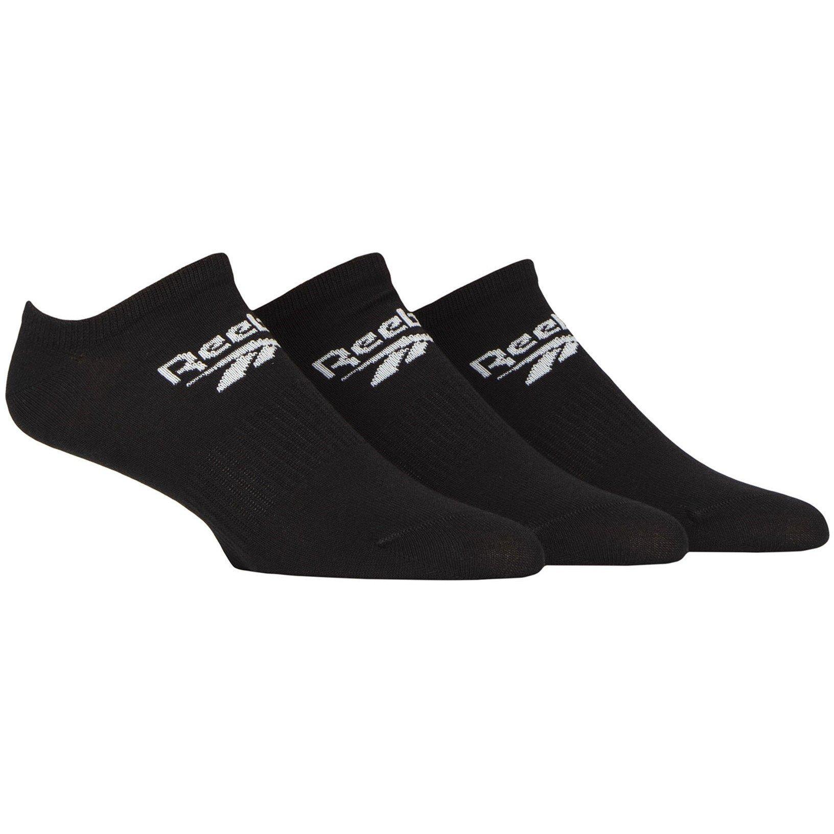 Reebok  Core Low Cut Trainer Socks - Black - 8.5-10