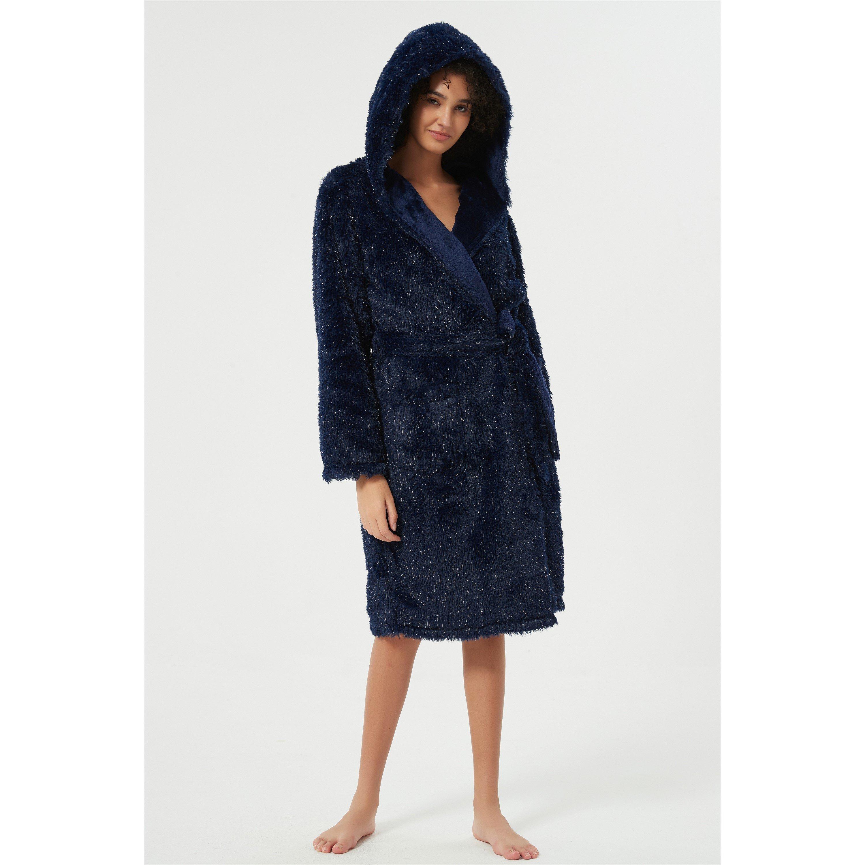 Lyle Q Zip Pulover Sn99 - Linea - Ladies Sparkle Dressing Gown - 2