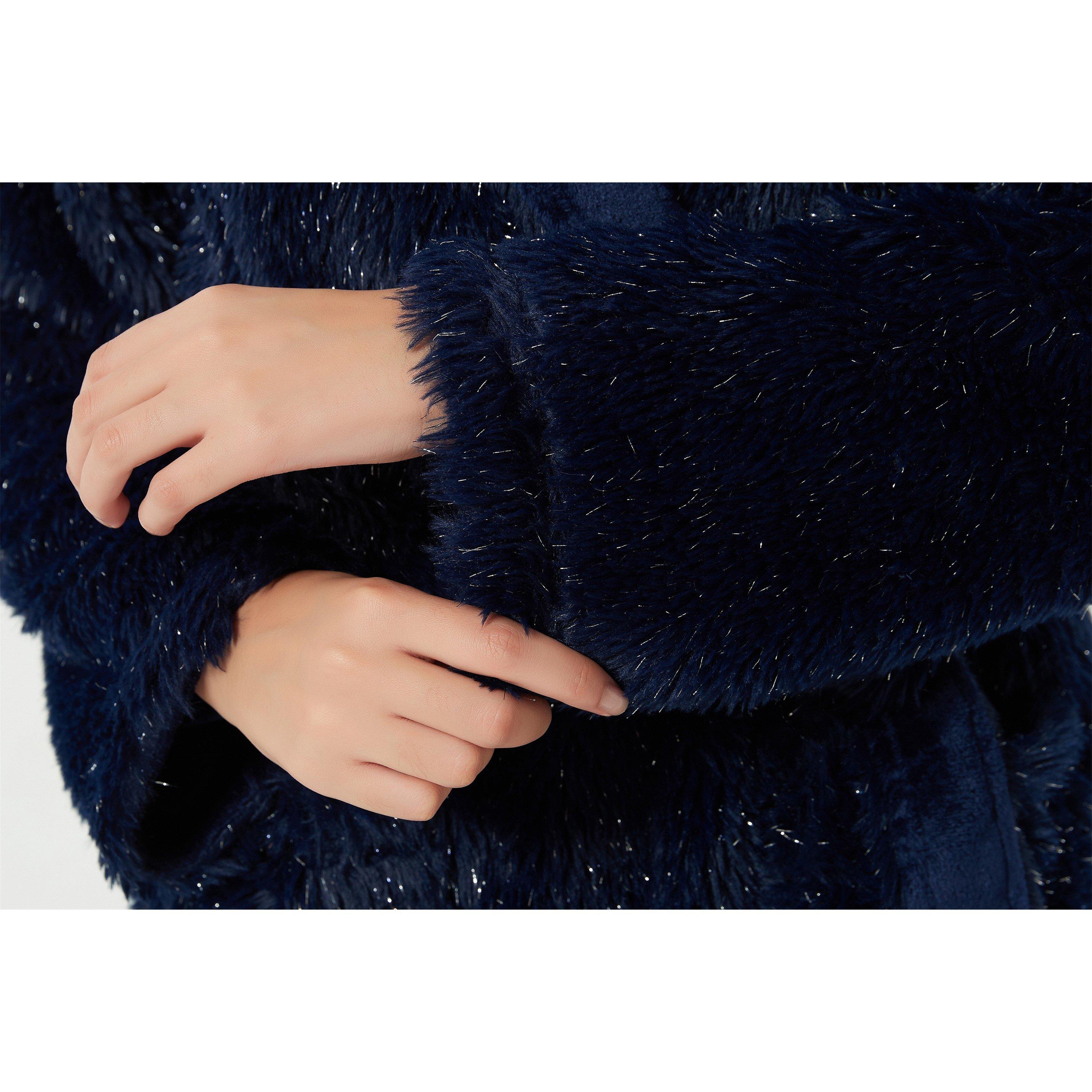 Lyle Q Zip Pulover Sn99 - Linea - Ladies Sparkle Dressing Gown - 11