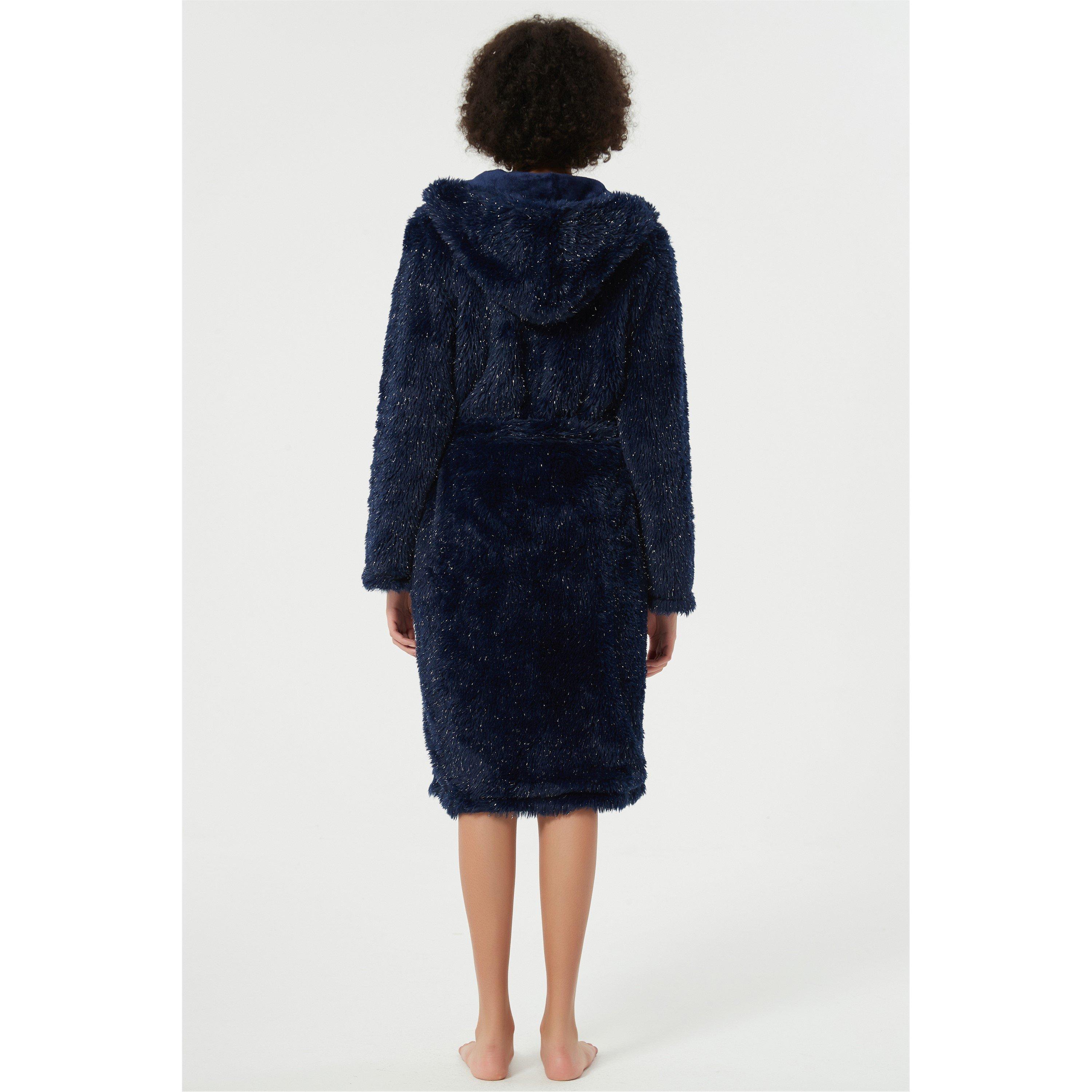 Lyle Q Zip Pulover Sn99 - Linea - Ladies Sparkle Dressing Gown - 3
