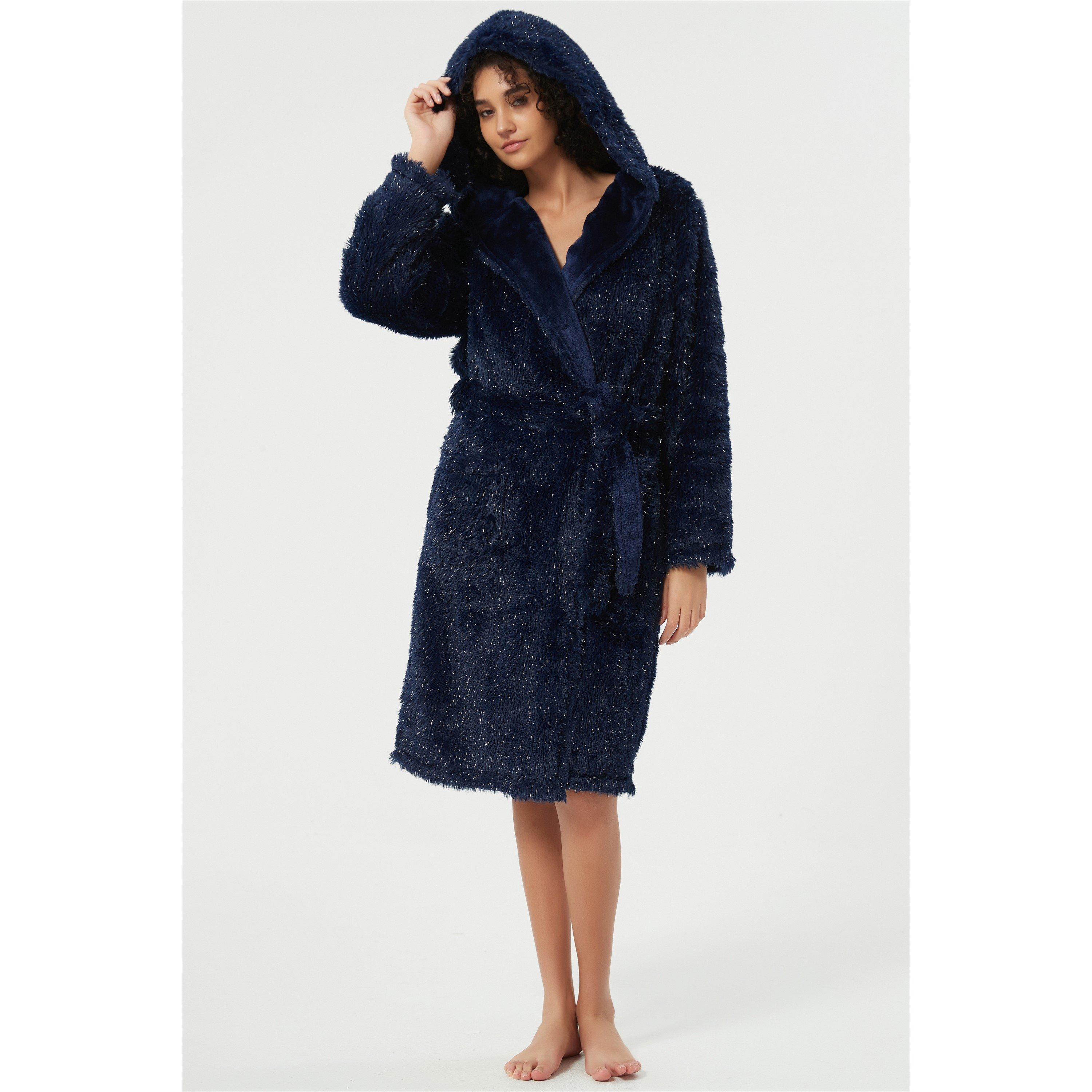Lyle Q Zip Pulover Sn99 - Linea - Ladies Sparkle Dressing Gown - 7