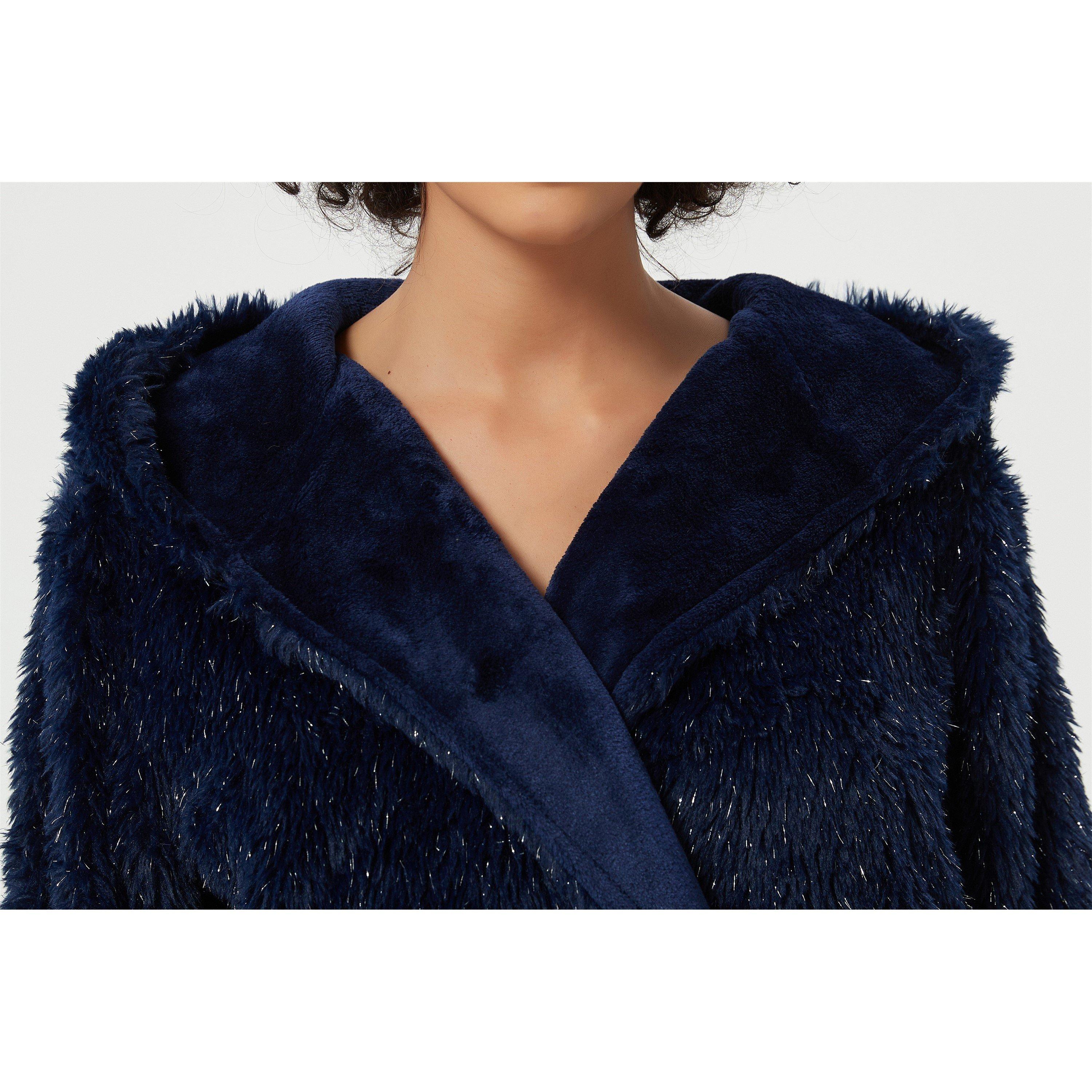 Lyle Q Zip Pulover Sn99 - Linea - Ladies Sparkle Dressing Gown - 9