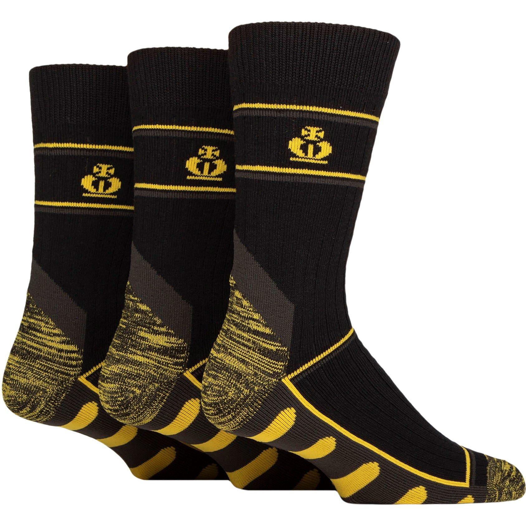 Jeff Banks Men's 3 Pack Work Socks