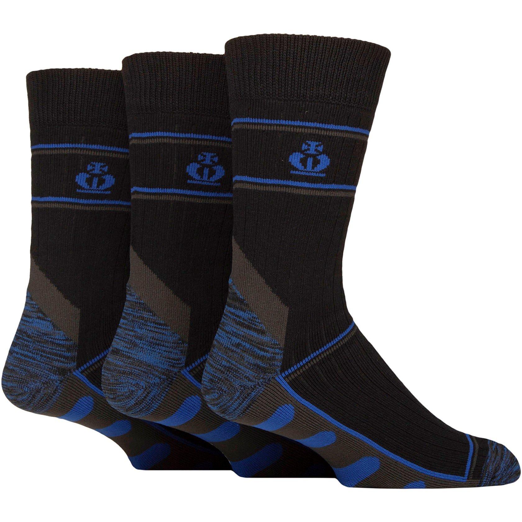 Jeff Banks Men's 3 Pack Work Socks