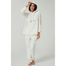 Linea Ladies Cable Hooded Lounge Set