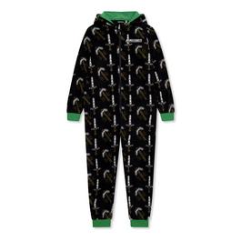 Character Fleece Zip Through Onesie