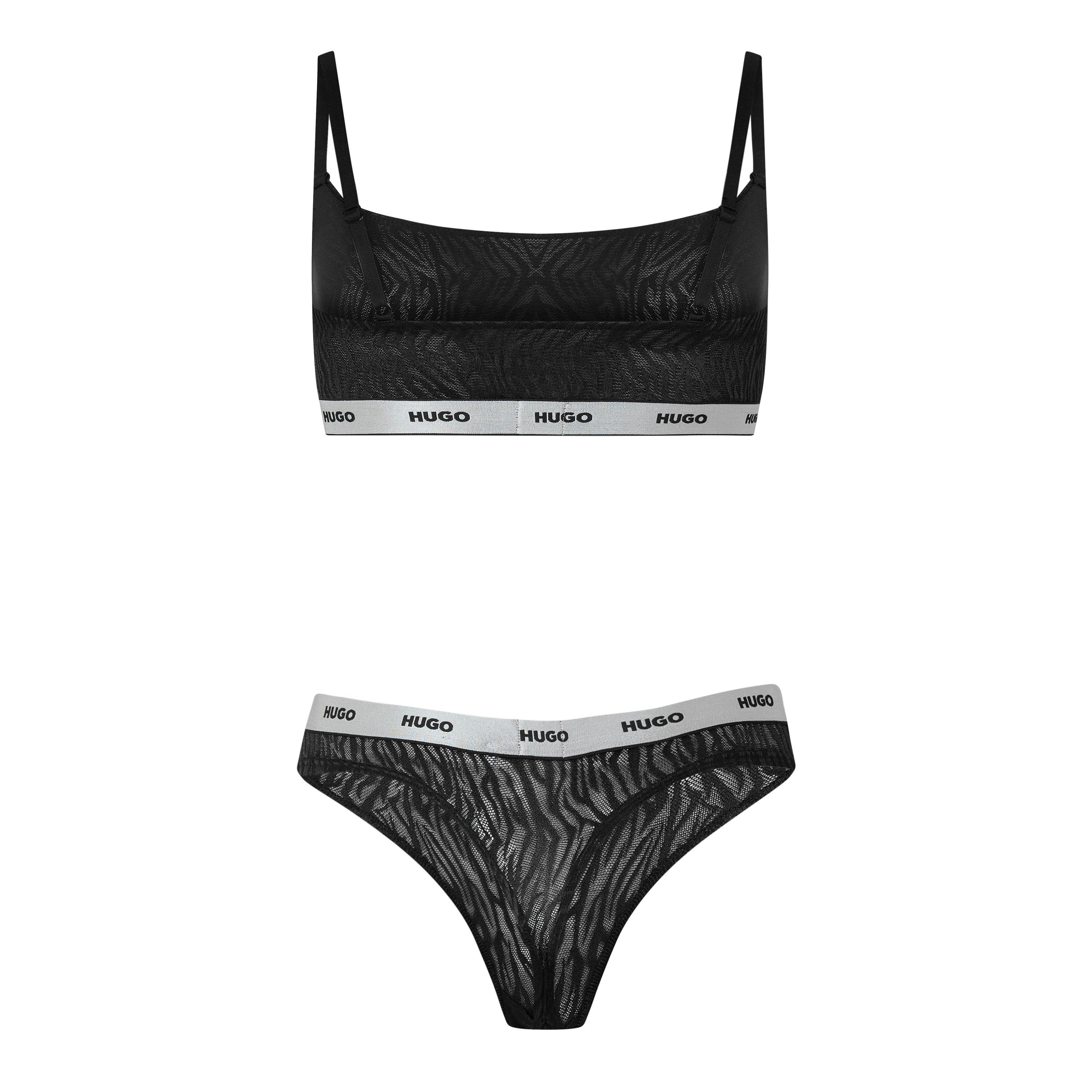 Black - Hugo - Women's Elle Long Stretch Brief - 2
