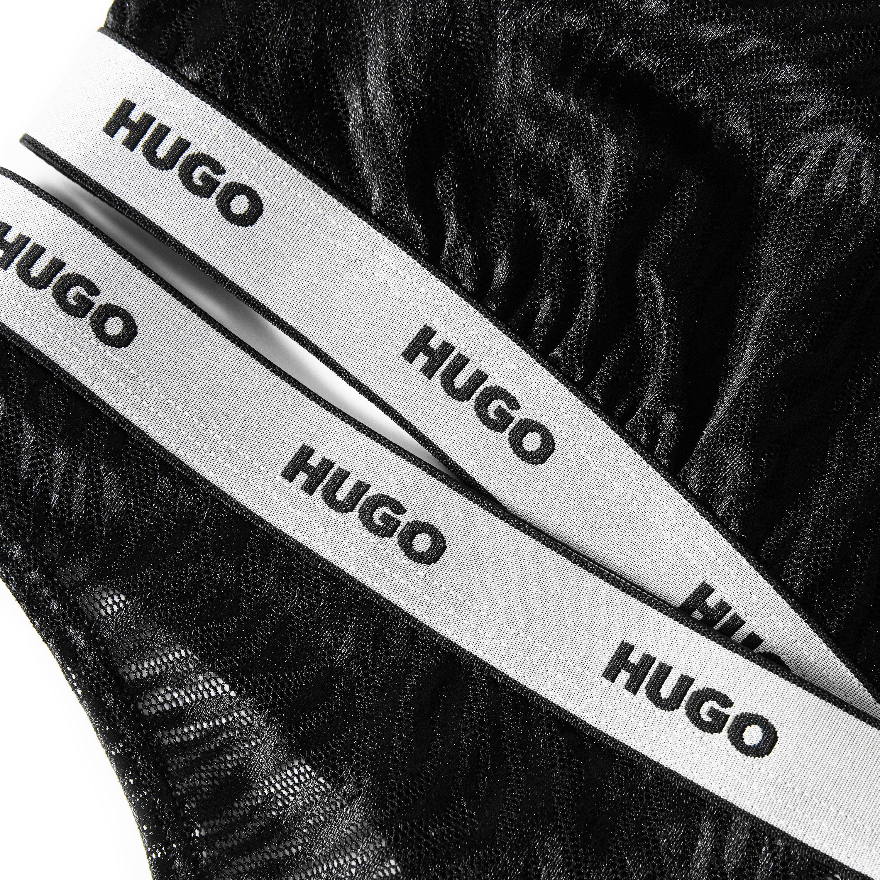 Black - Hugo - Women's Elle Long Stretch Brief - 3