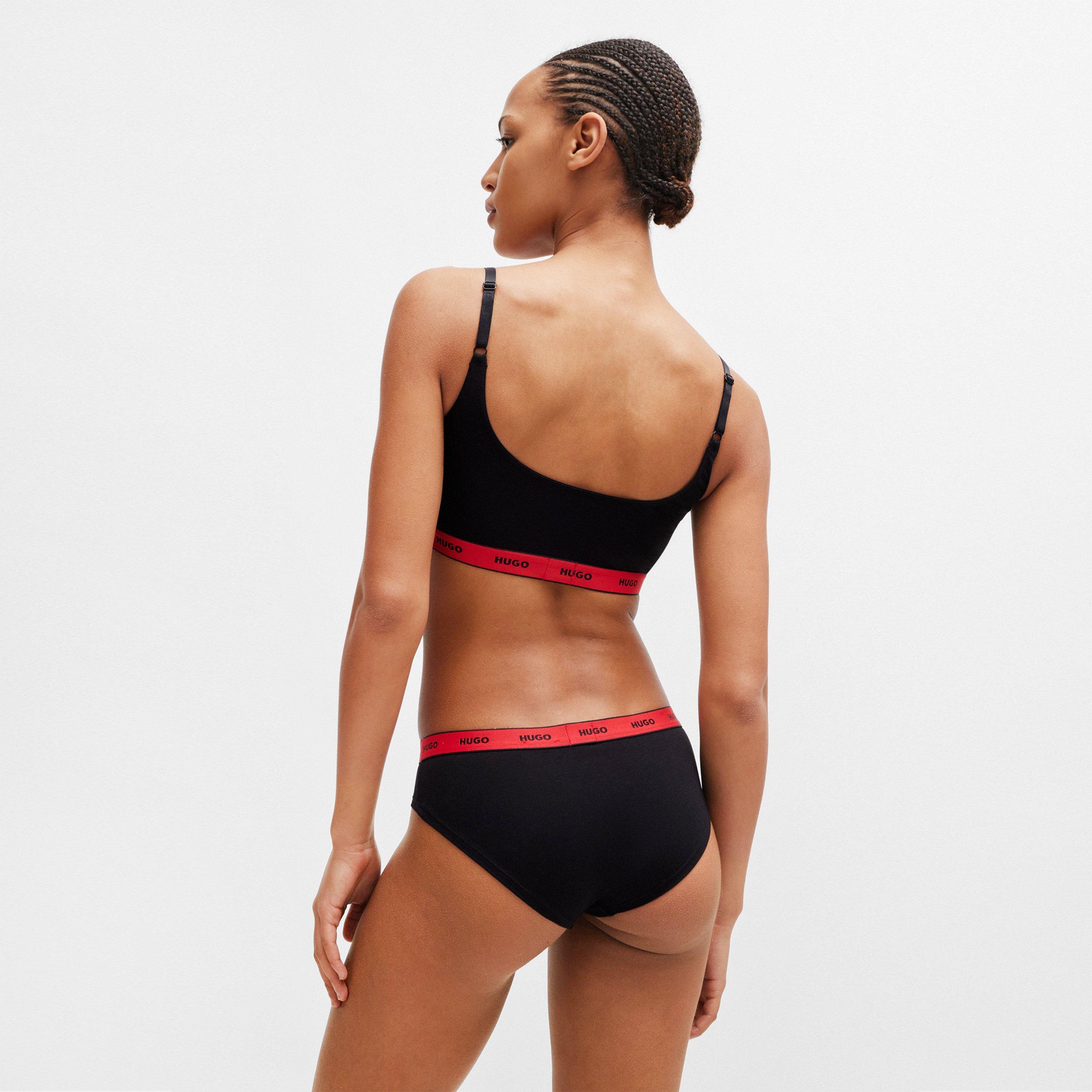 Black - Hugo - Women's Maxi Full Brief - 5