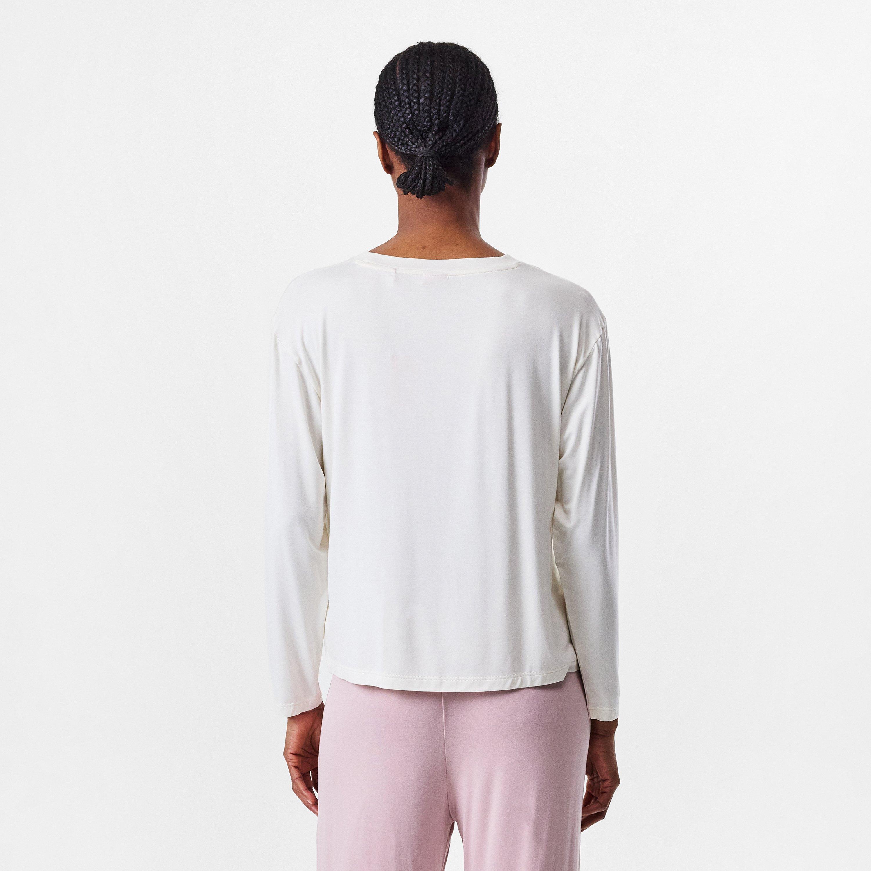 Light Pink - Hugo - Long sleeve Top and trouser bottom pyjama set - 4