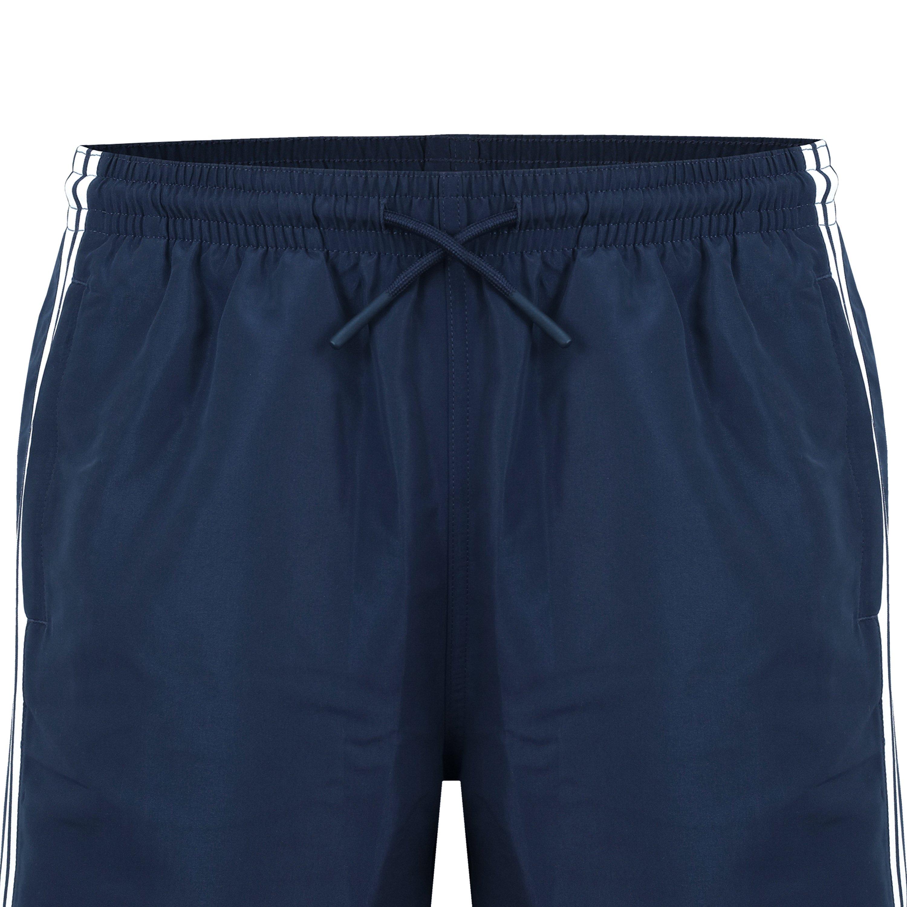 Navy - Lonsdale - Stripe Woven Shorts Mens - 5