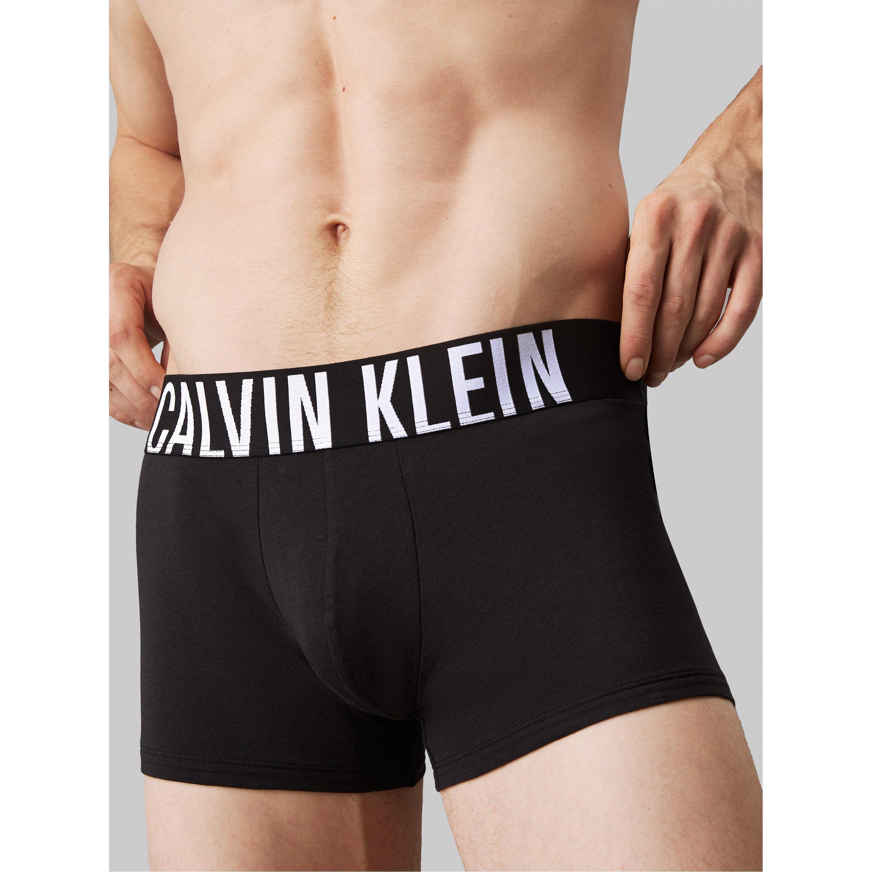 Blk/Blk/BlkQTJ - Calvin Klein - 3 Pack Intense Power Trunks - 4