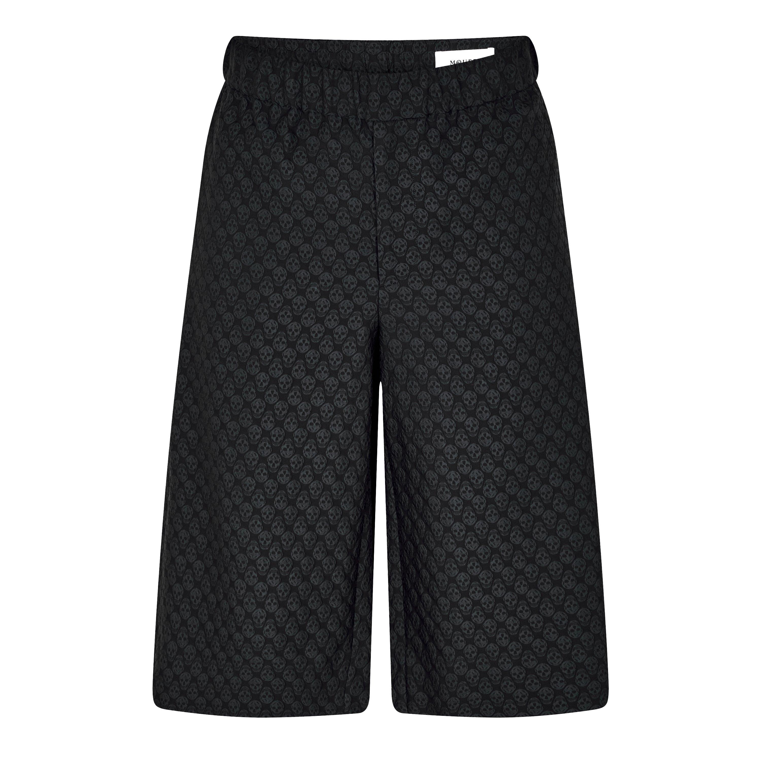 Alexander McQueen Skull Jacquard Bermuda Shorts - Black - Size M (48)