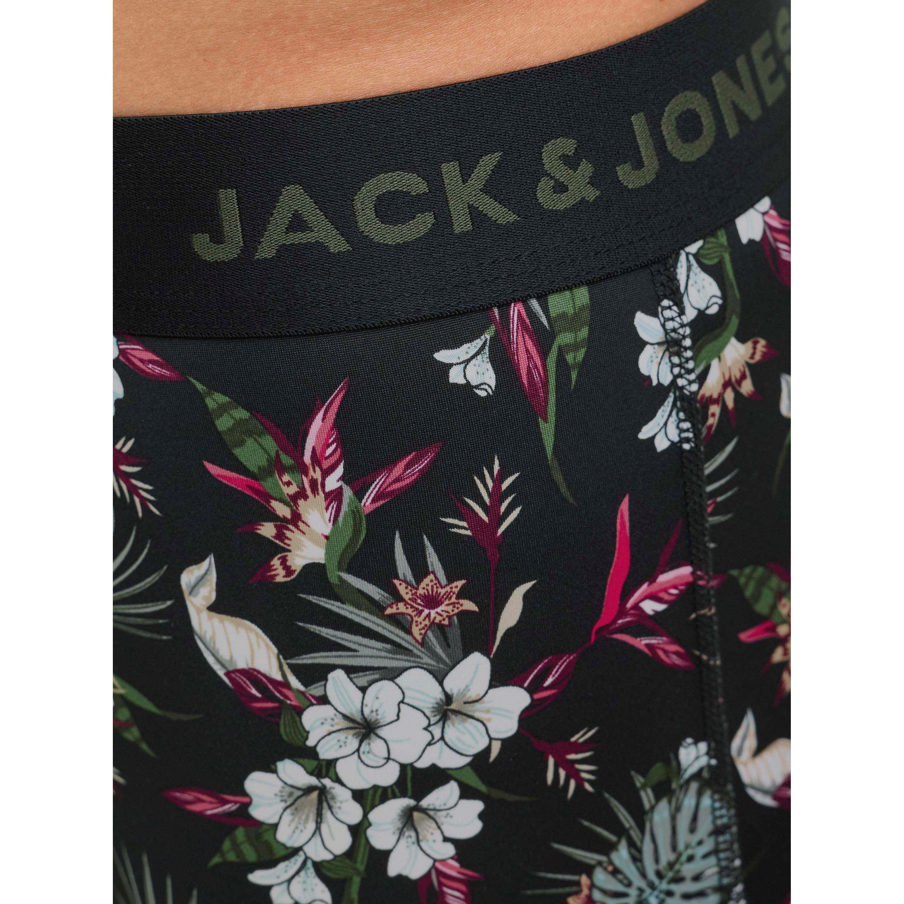 Black - Jack and Jones - Fiber 3 Pack Boxer Trunk Mens - 5