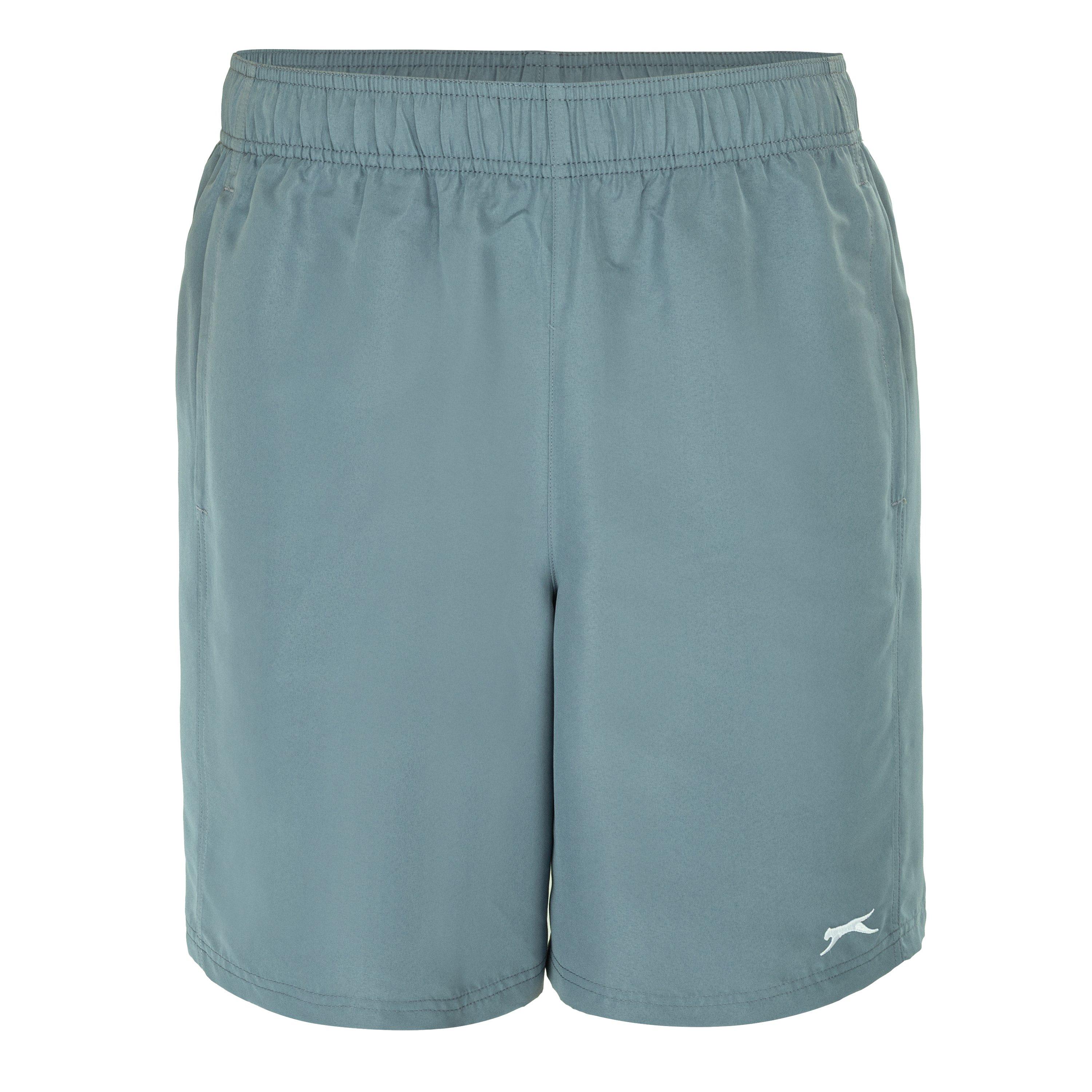 Slazenger Men's Woven Shorts - Slate Blue - L