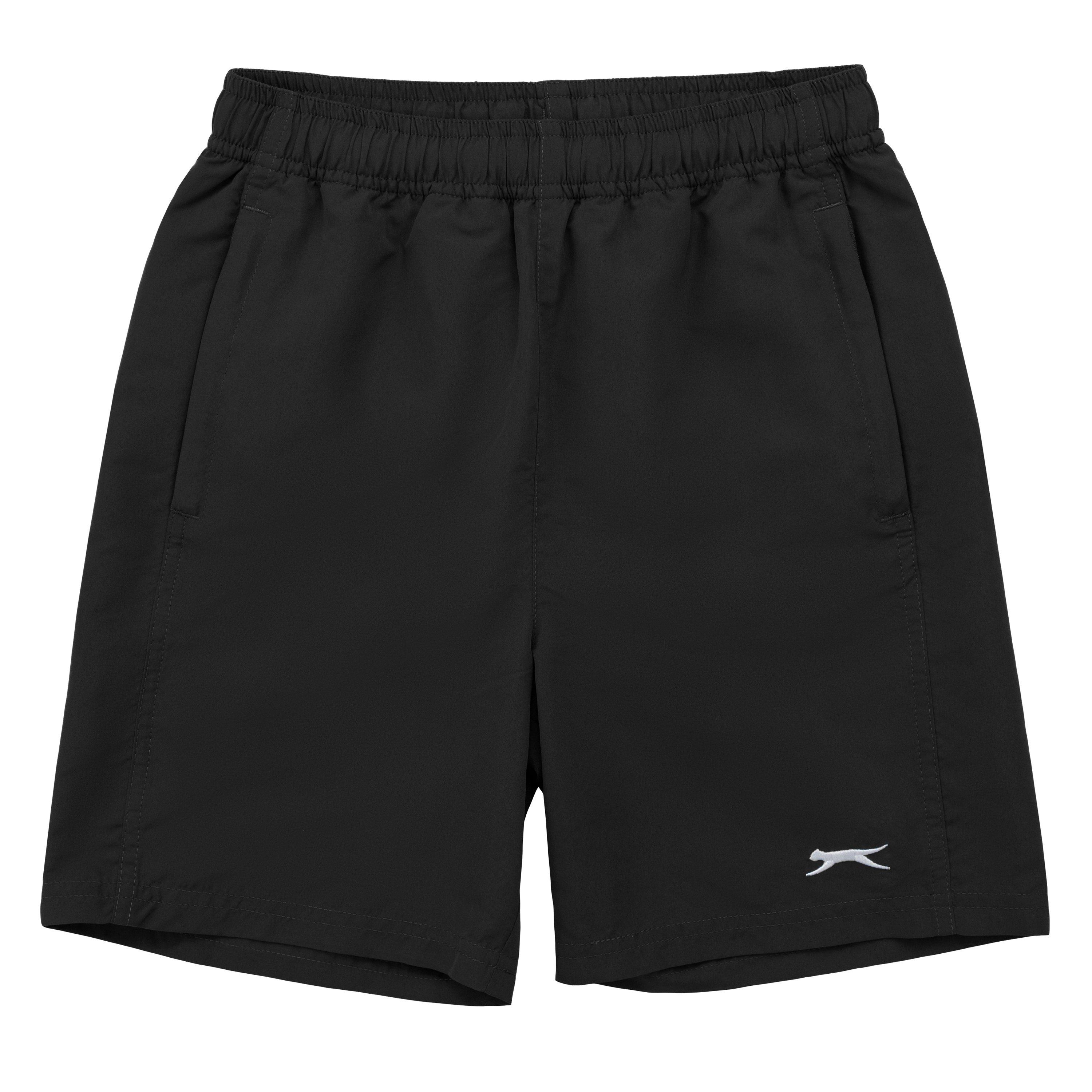 Black - Slazenger - Woven Shorts Junior - 1