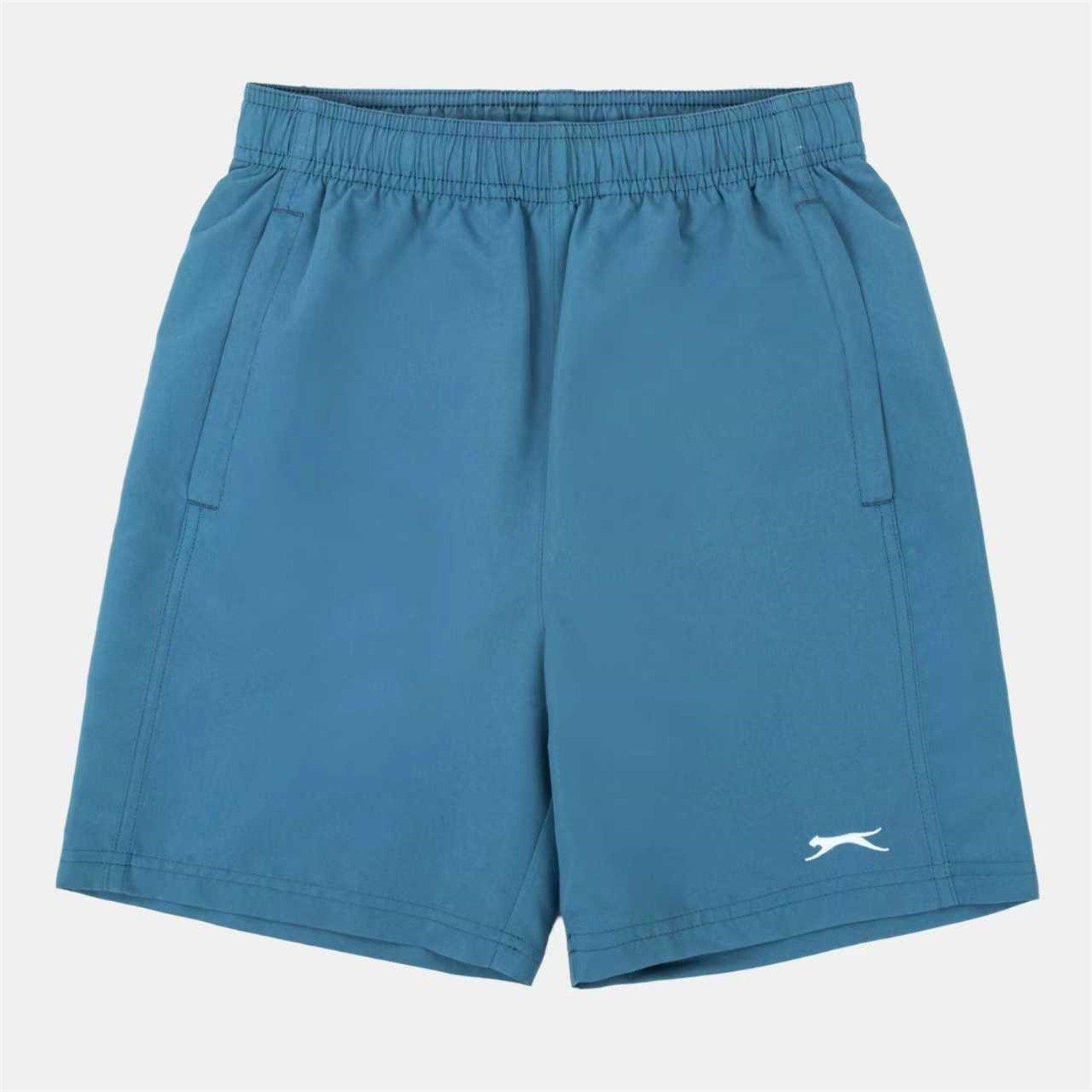 Slazenger Boys Woven Shorts Junior - Denim - 13 Yrs
