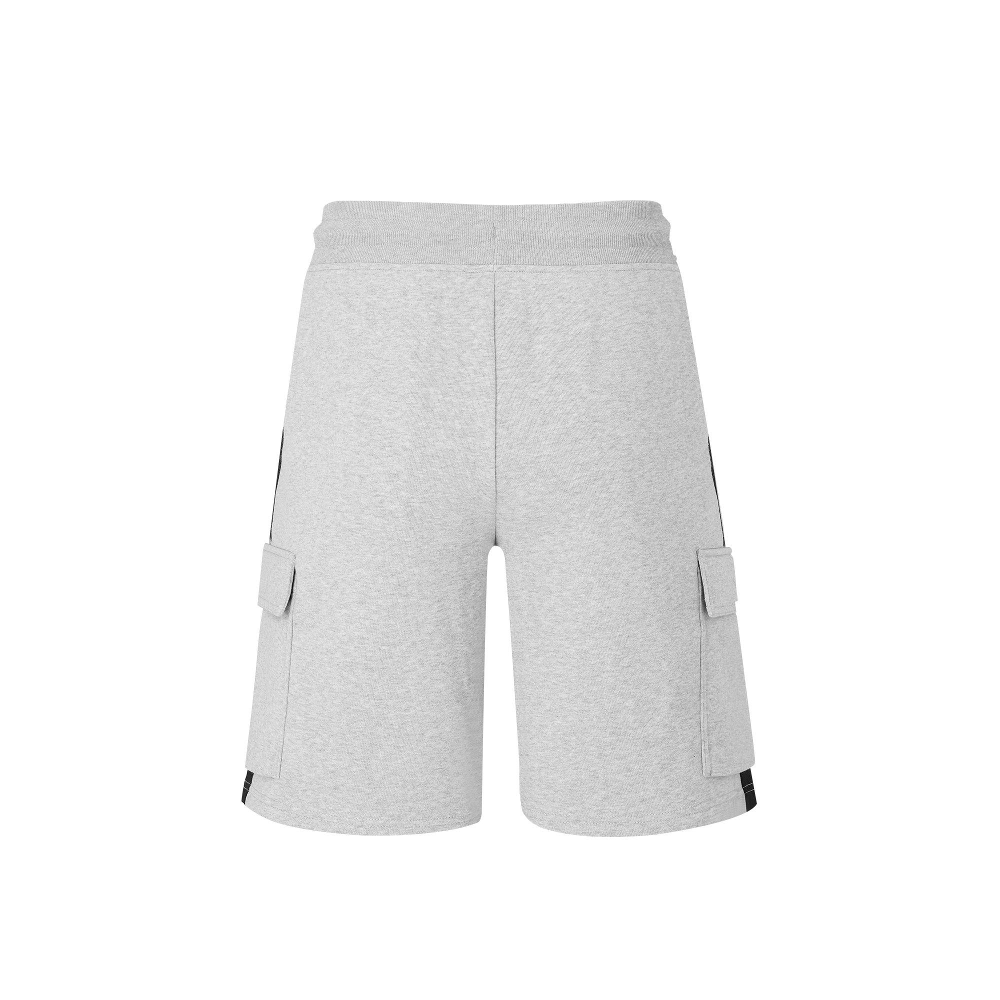 Grey Marl - Everlast - Premium Cargo Shorts Mens - 2