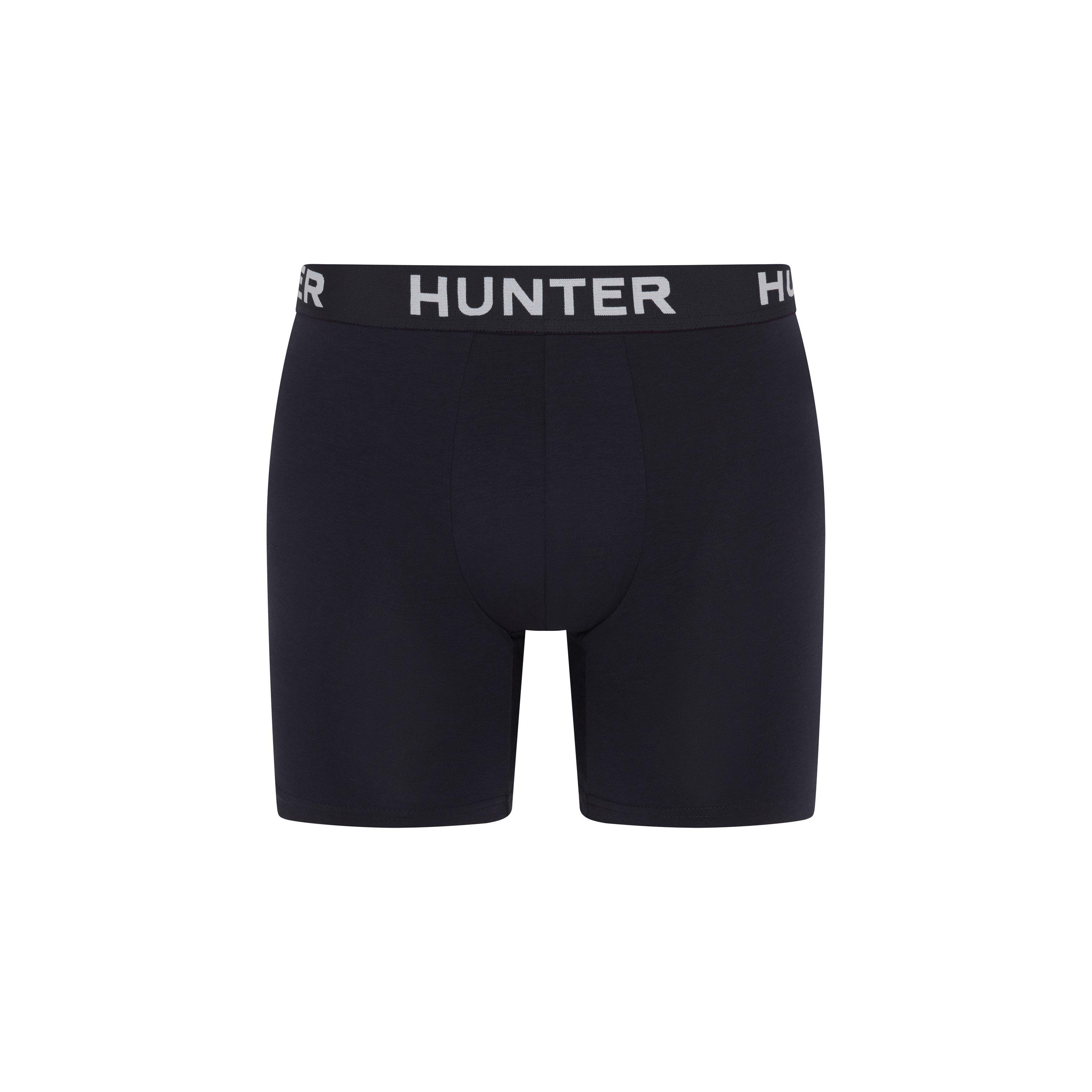 Sky/White/Kamb - Hunter - 3 Pack Cotton Stretch Boxer Briefs Mens - 3