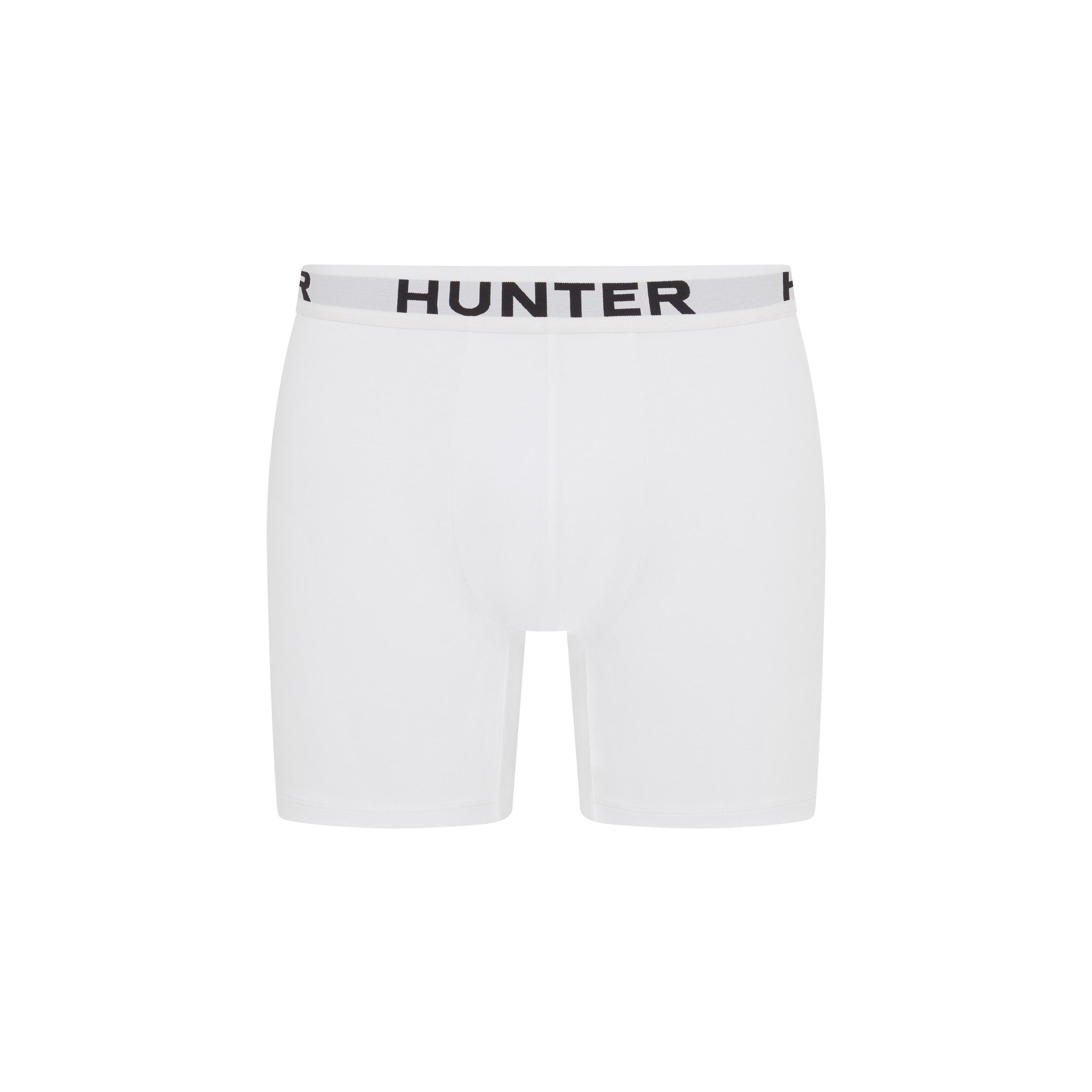 Sky/White/Kamb - Hunter - 3 Pack Cotton Stretch Boxer Briefs Mens - 4