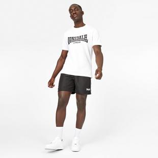 Black - Lonsdale - 2S Woven Shorts Mens - 4
