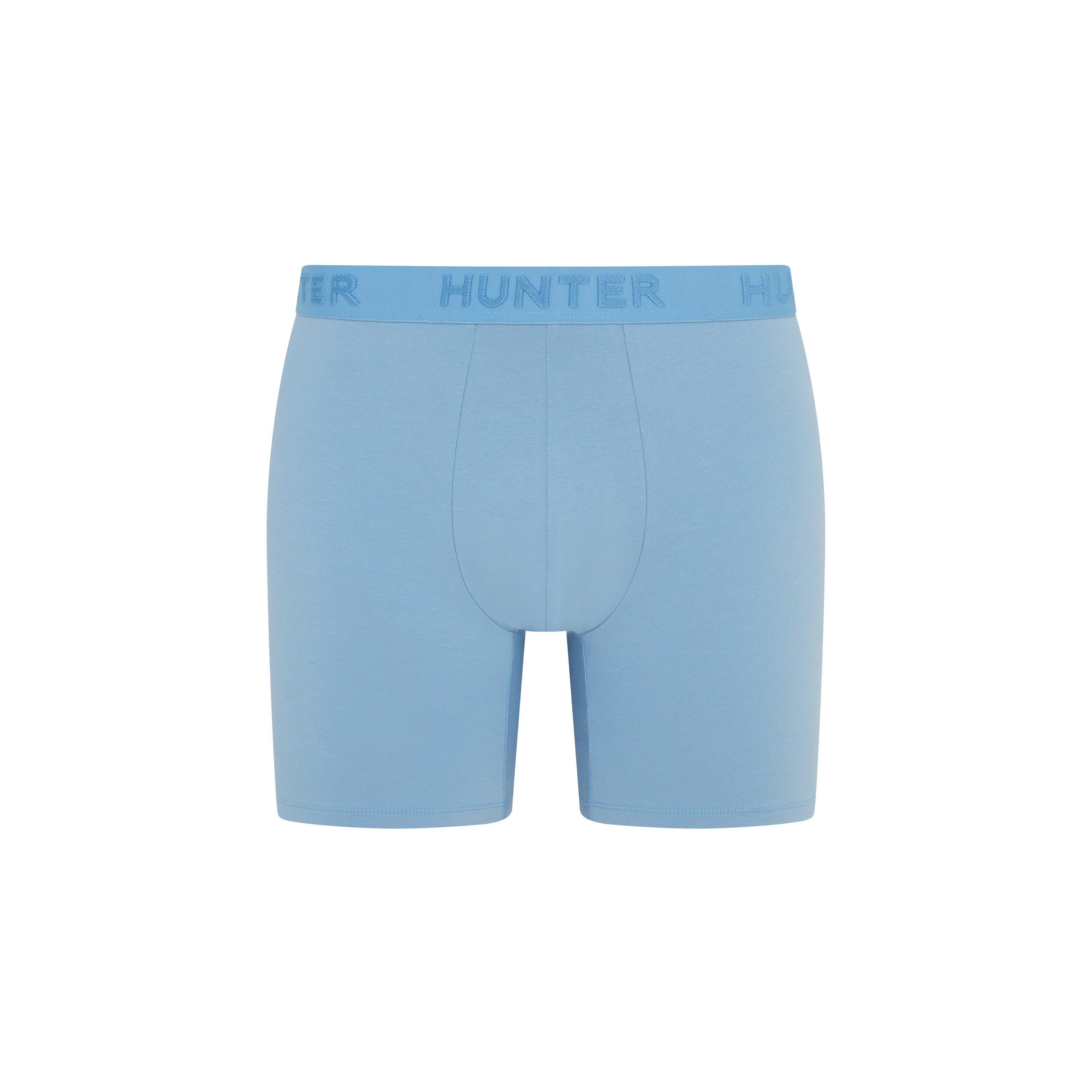 Mount/Hvid/Himmel - Hunter - 3 Pack Cotton Stretch Boxer Briefs Mens - 2