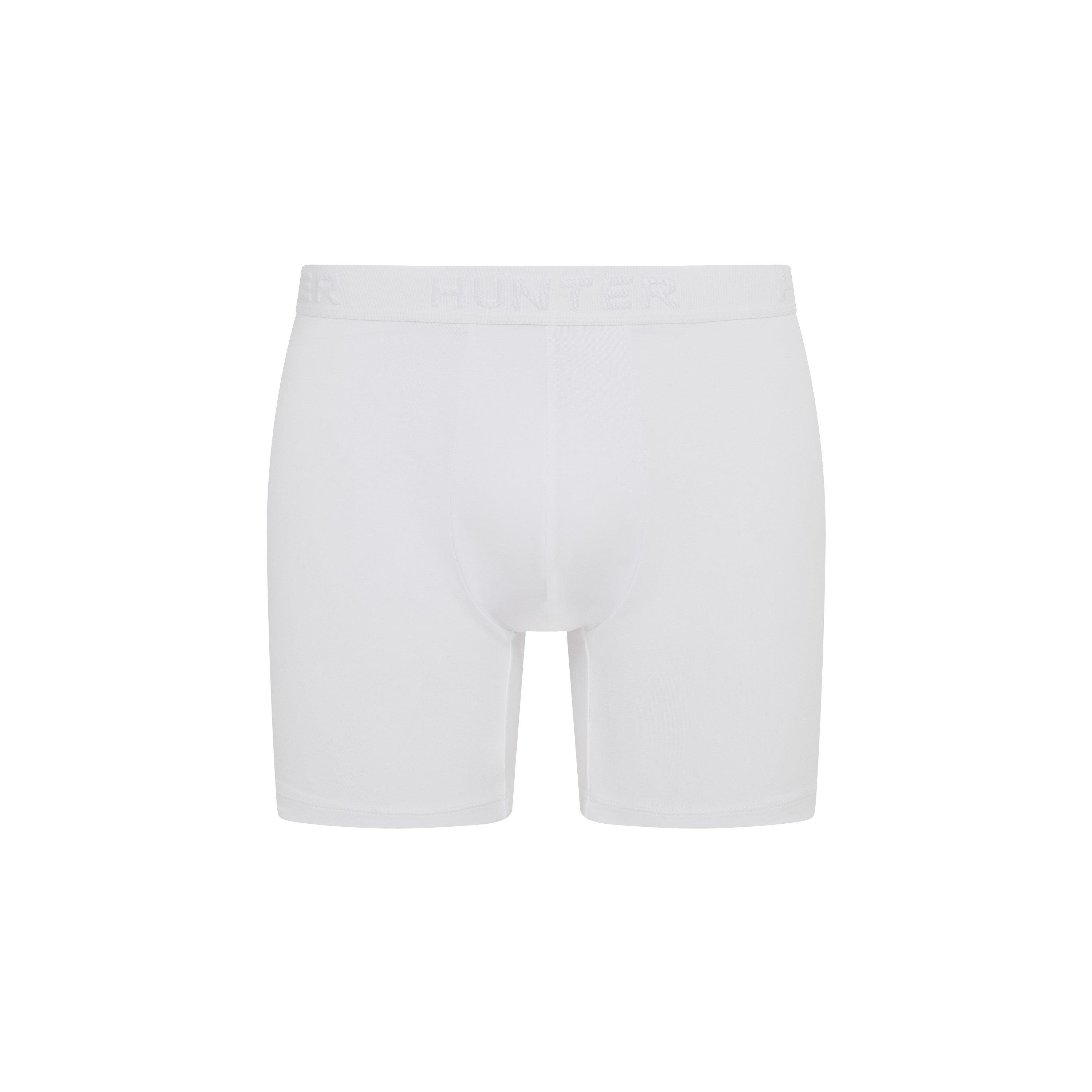 Mount/Hvid/Himmel - Hunter - 3 Pack Cotton Stretch Boxer Briefs Mens - 3