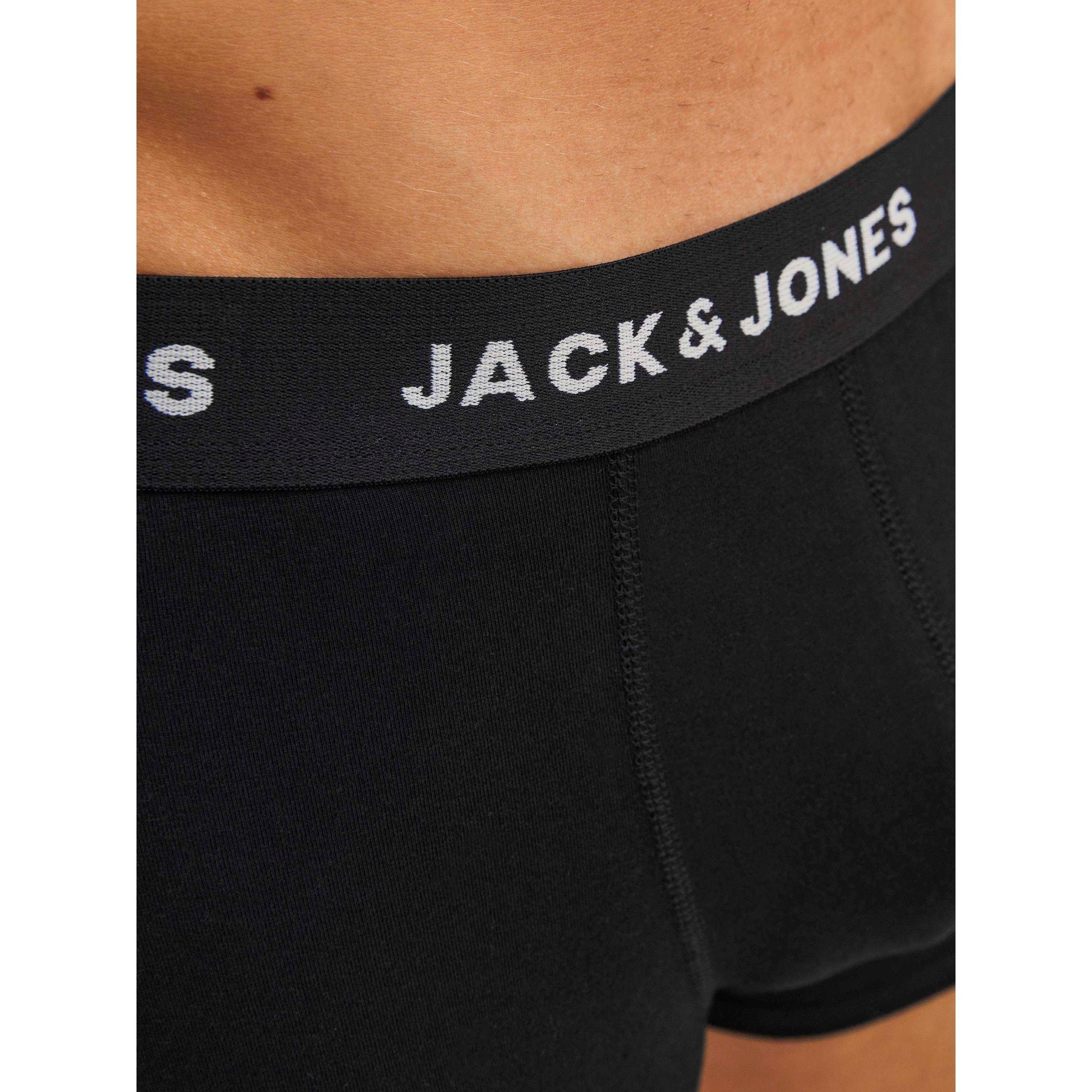 Sort - Jack and Jones - 7-pack Huey Trunks Plus Size Mens - 3