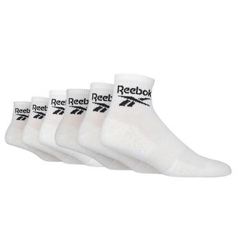 Reebok 6 Pair Sports Ankle Socks